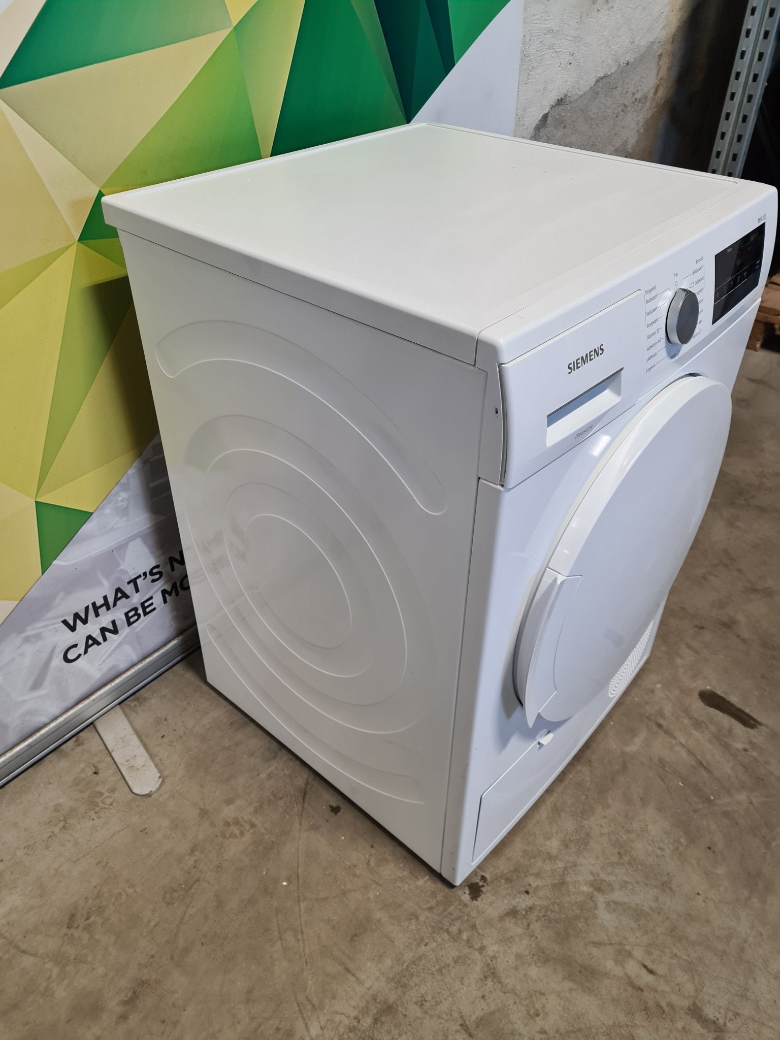 Siemens iq300 tørketrommel WT43N2L7DN Tørketrommel - Norskombruk.no