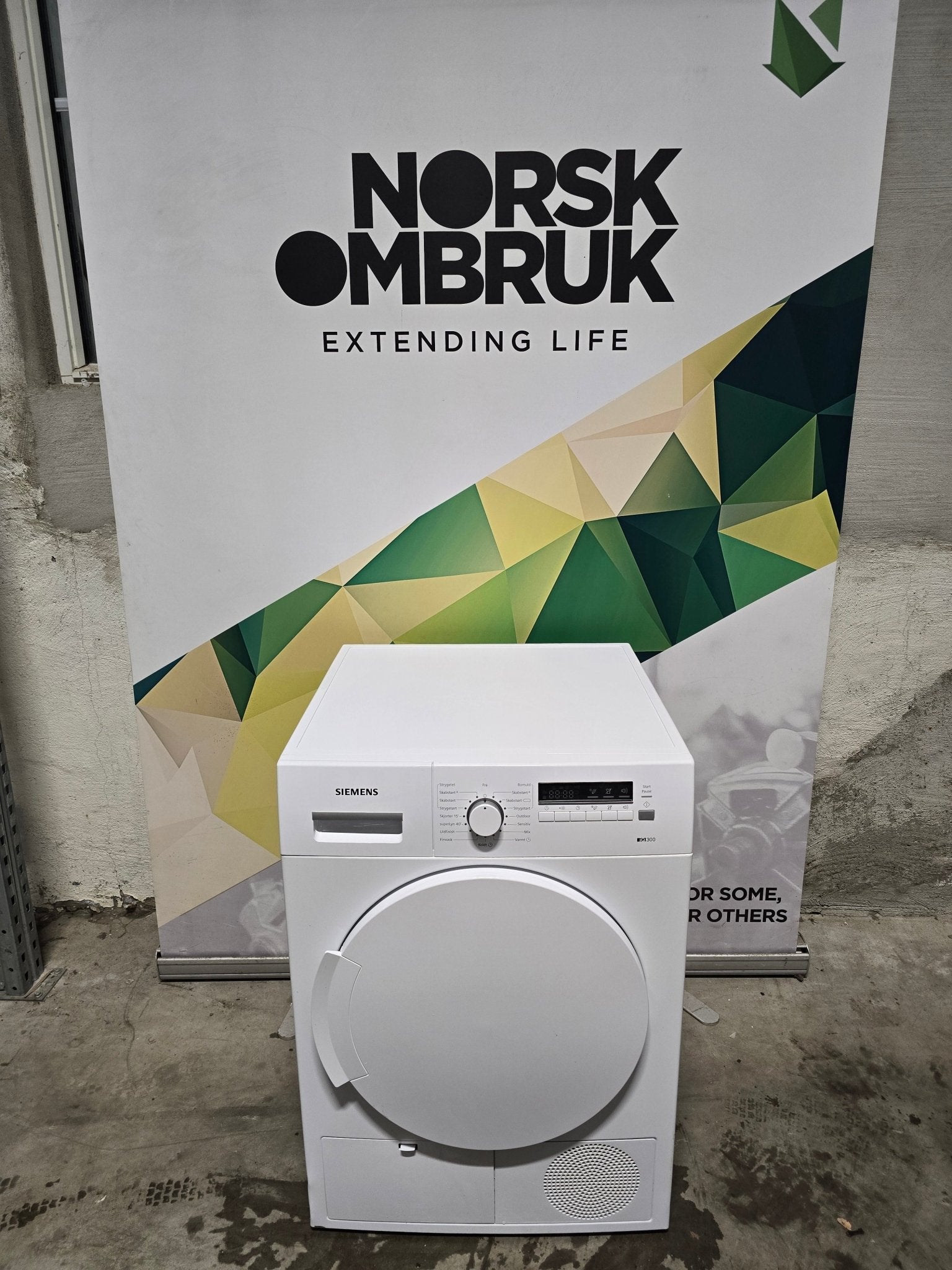 Siemens IQ300 tørketrommel WT46B267DN Tørketrommel - Norskombruk.no