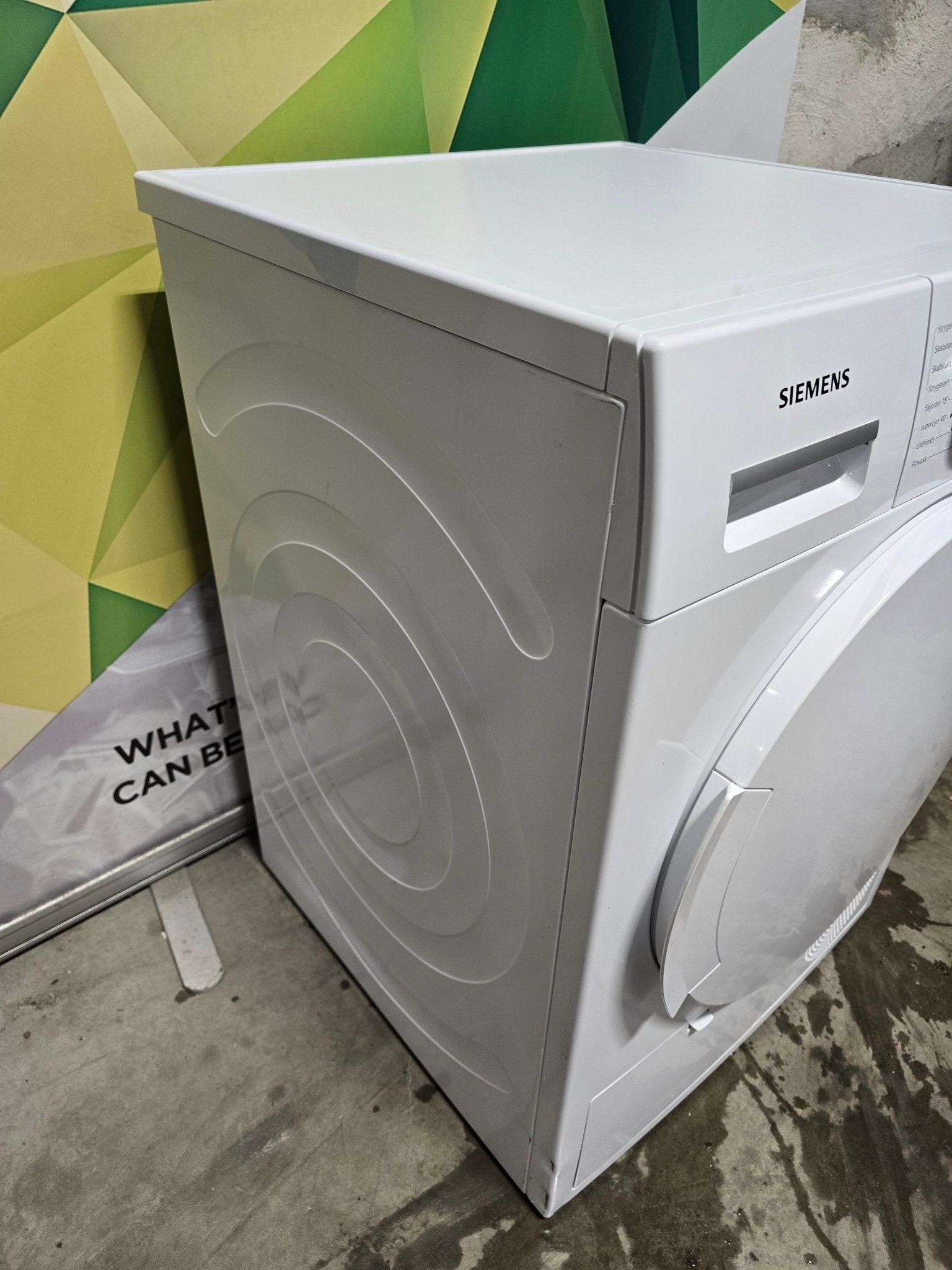 Siemens IQ300 tørketrommel WT46B267DN Tørketrommel - Norskombruk.no