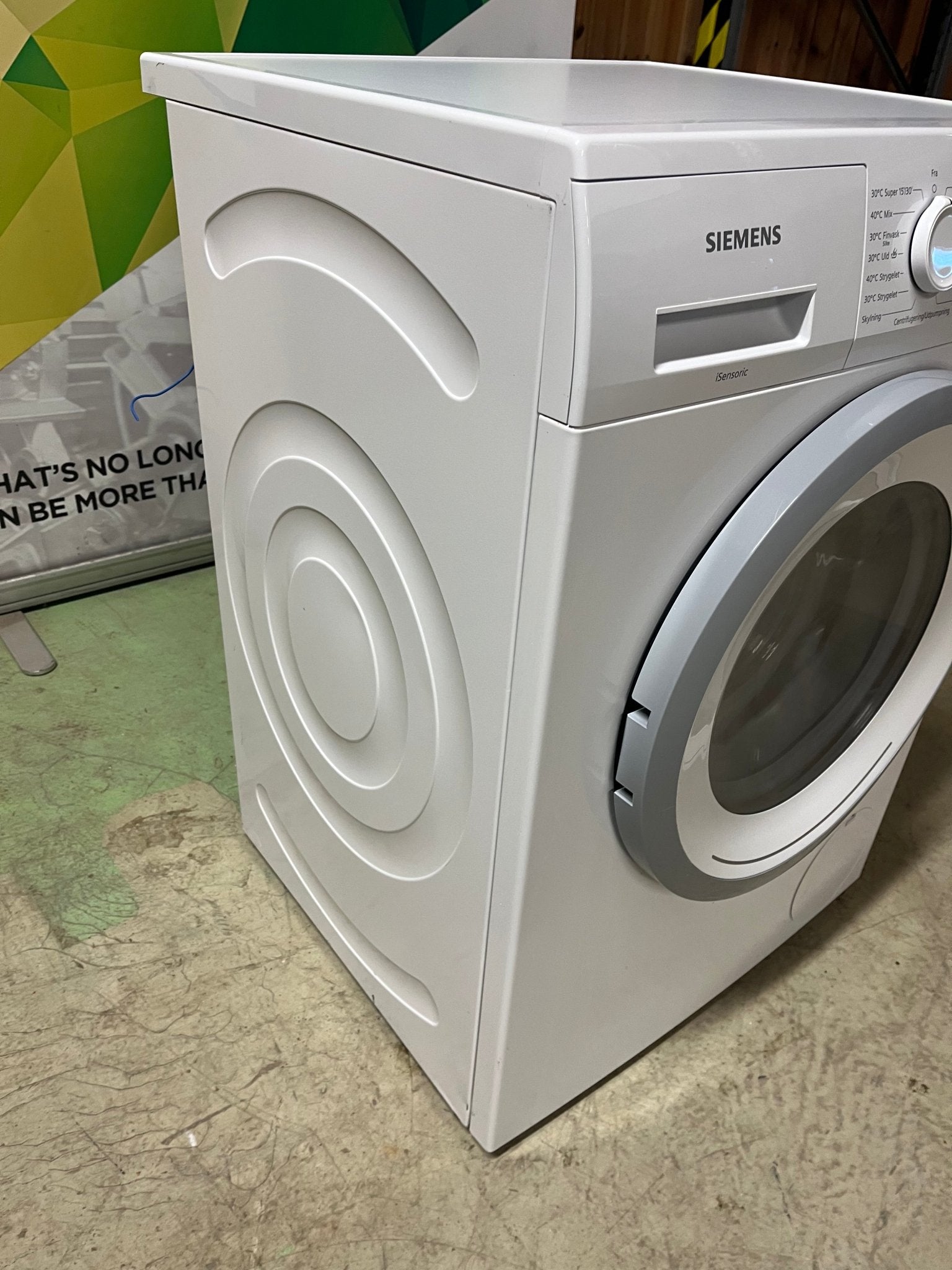 Siemens iQ300 vaskemaskin WM12N0L2DN Vaskemaskin - Norskombruk.no