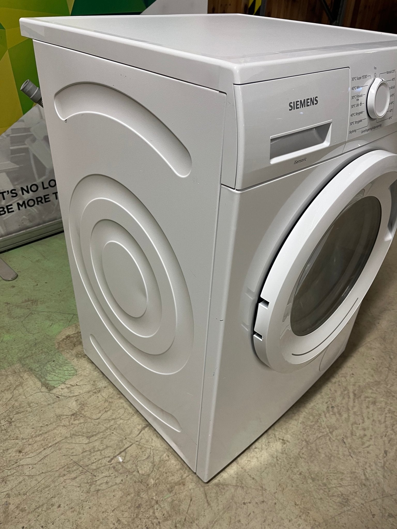 Siemens iQ300 vaskemaskin WM12N0L2DN Vaskemaskin - Norskombruk.no