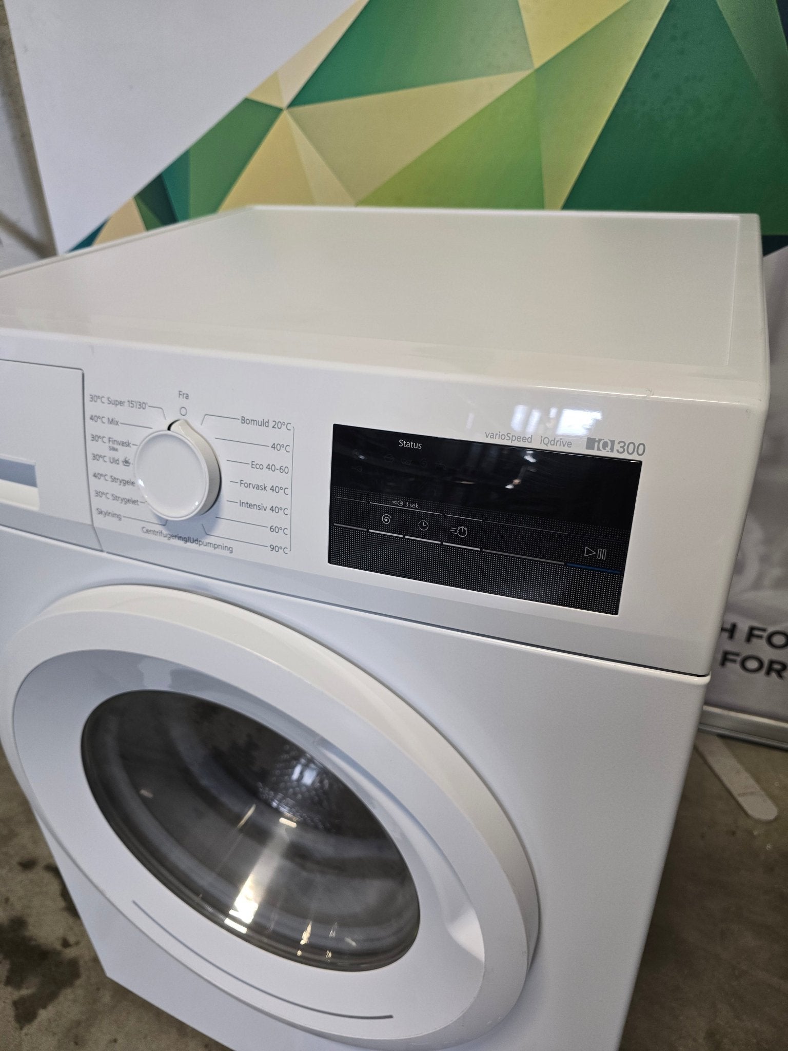 Siemens iQ300 vaskemaskin WM12N0L2DN Vaskemaskin - Norskombruk.no