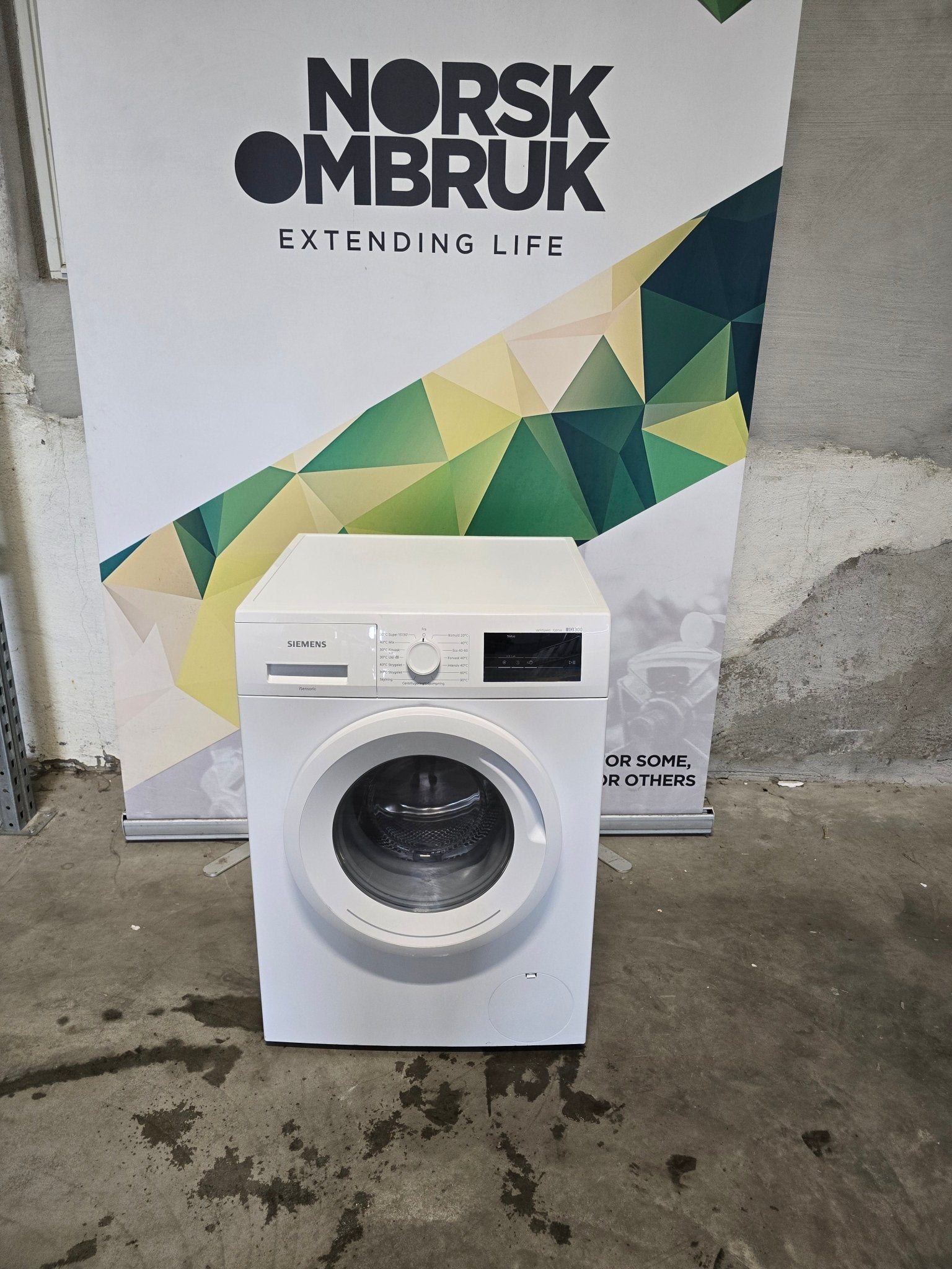 Siemens iQ300 vaskemaskin WM12N0L2DN Vaskemaskin - Norskombruk.no