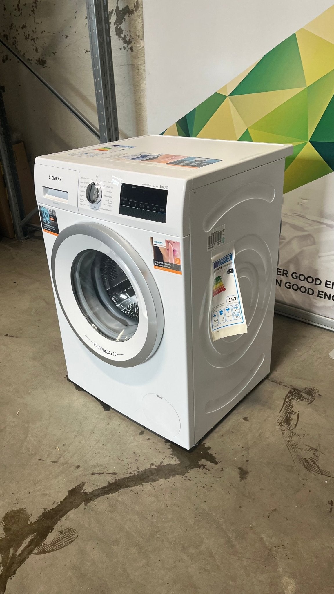 Siemens iQ300 vaskemaskin WM12N2C7DN Vaskemaskin - Norskombruk.no
