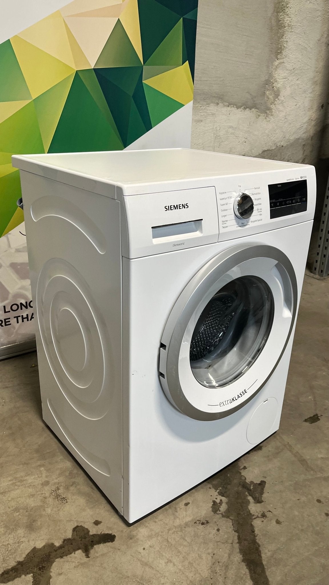 Siemens iQ300 vaskemaskin WM12N2C7DN Vaskemaskin - Norskombruk.no