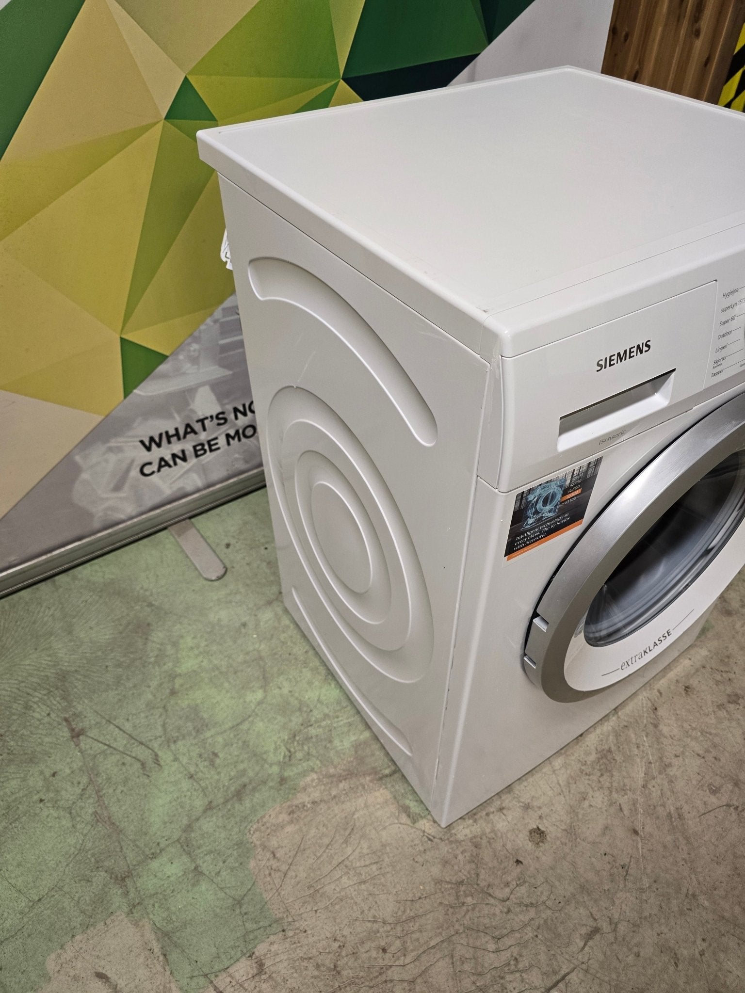 Siemens iQ300 vaskemaskin WM12N2C7DN Vaskemaskin - Norskombruk.no