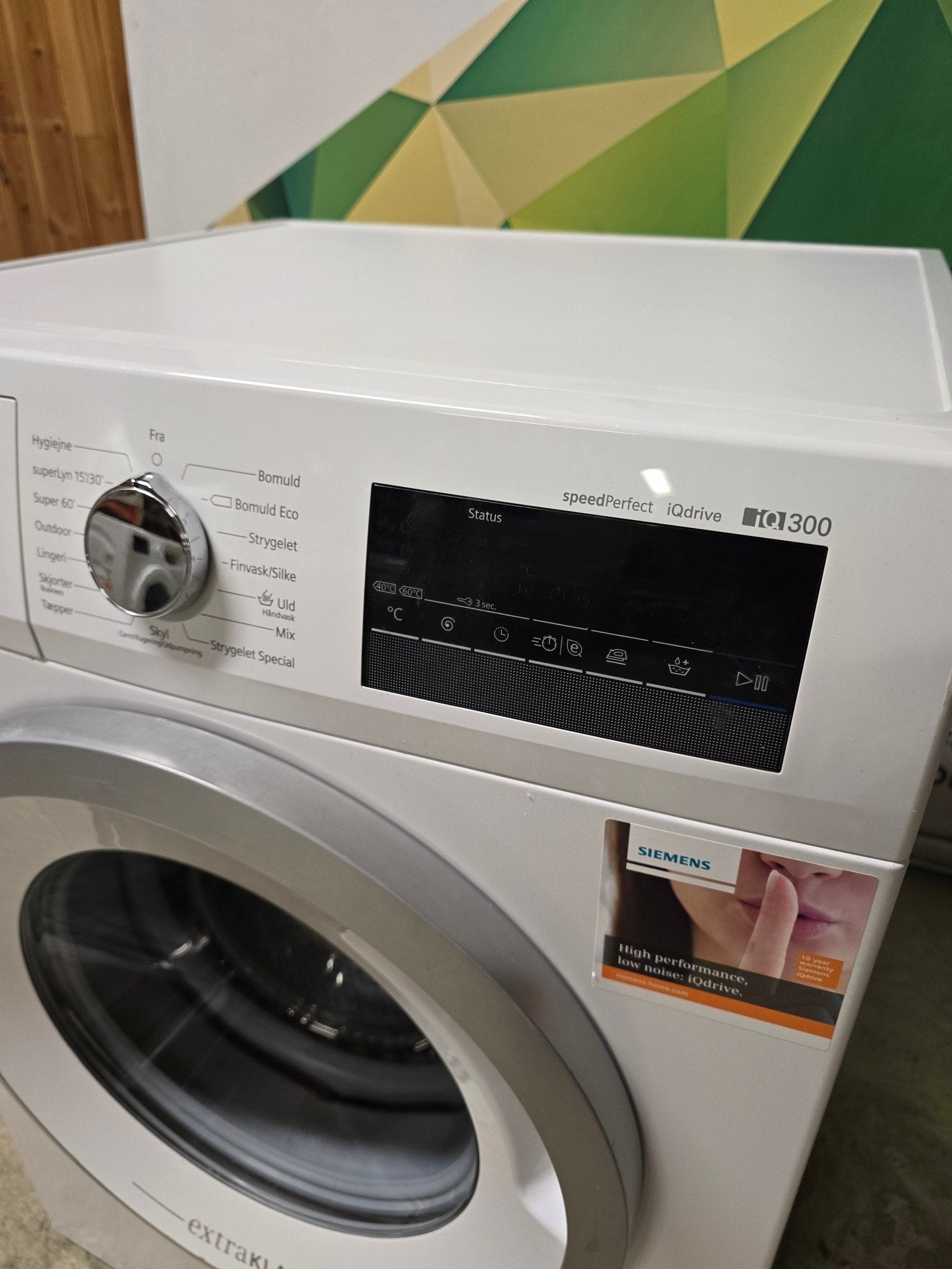 Siemens iQ300 vaskemaskin WM12N2C7DN Vaskemaskin - Norskombruk.no