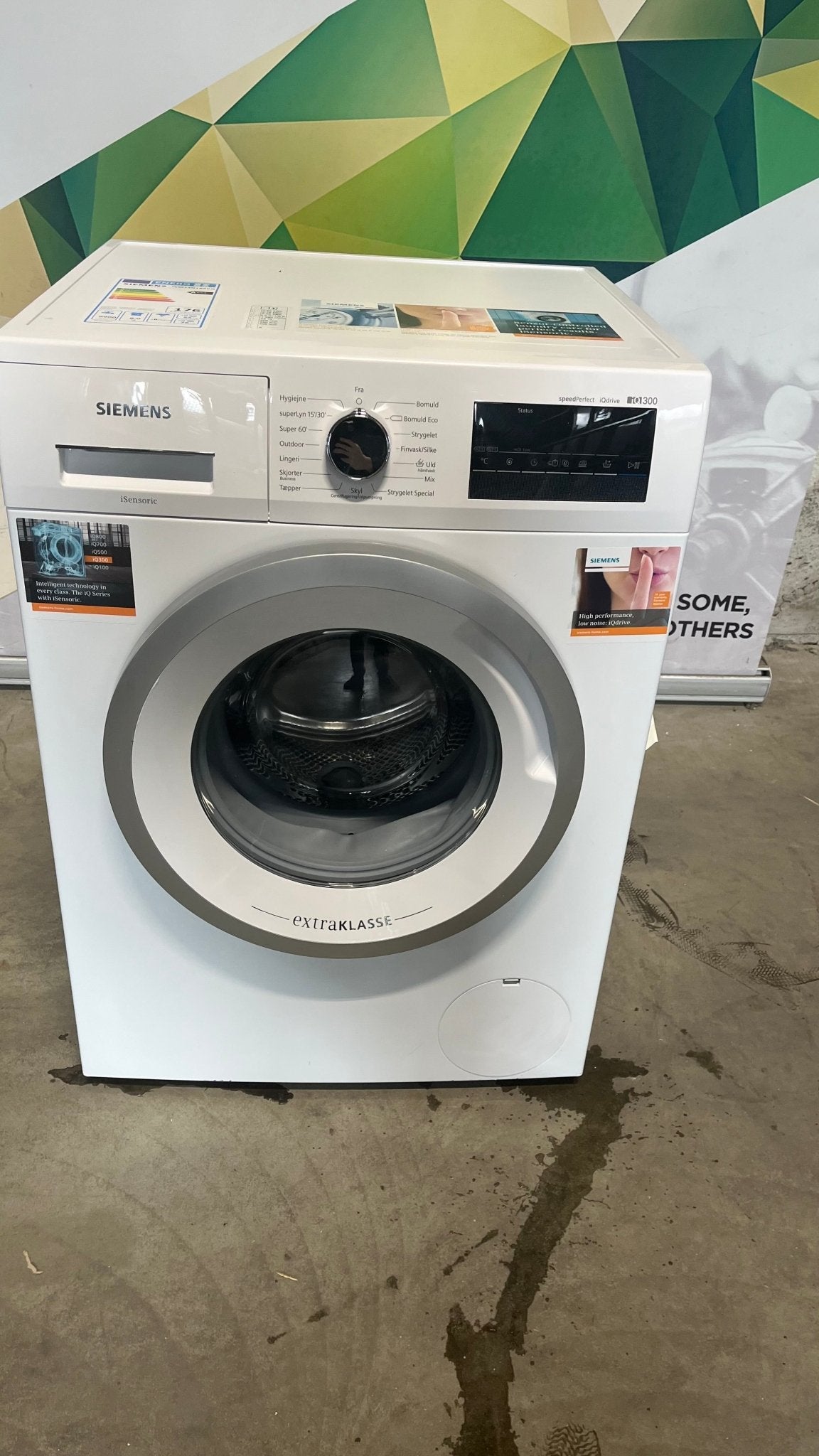 Siemens iQ300 vaskemaskin WM12N2C7DN Vaskemaskin - Norskombruk.no