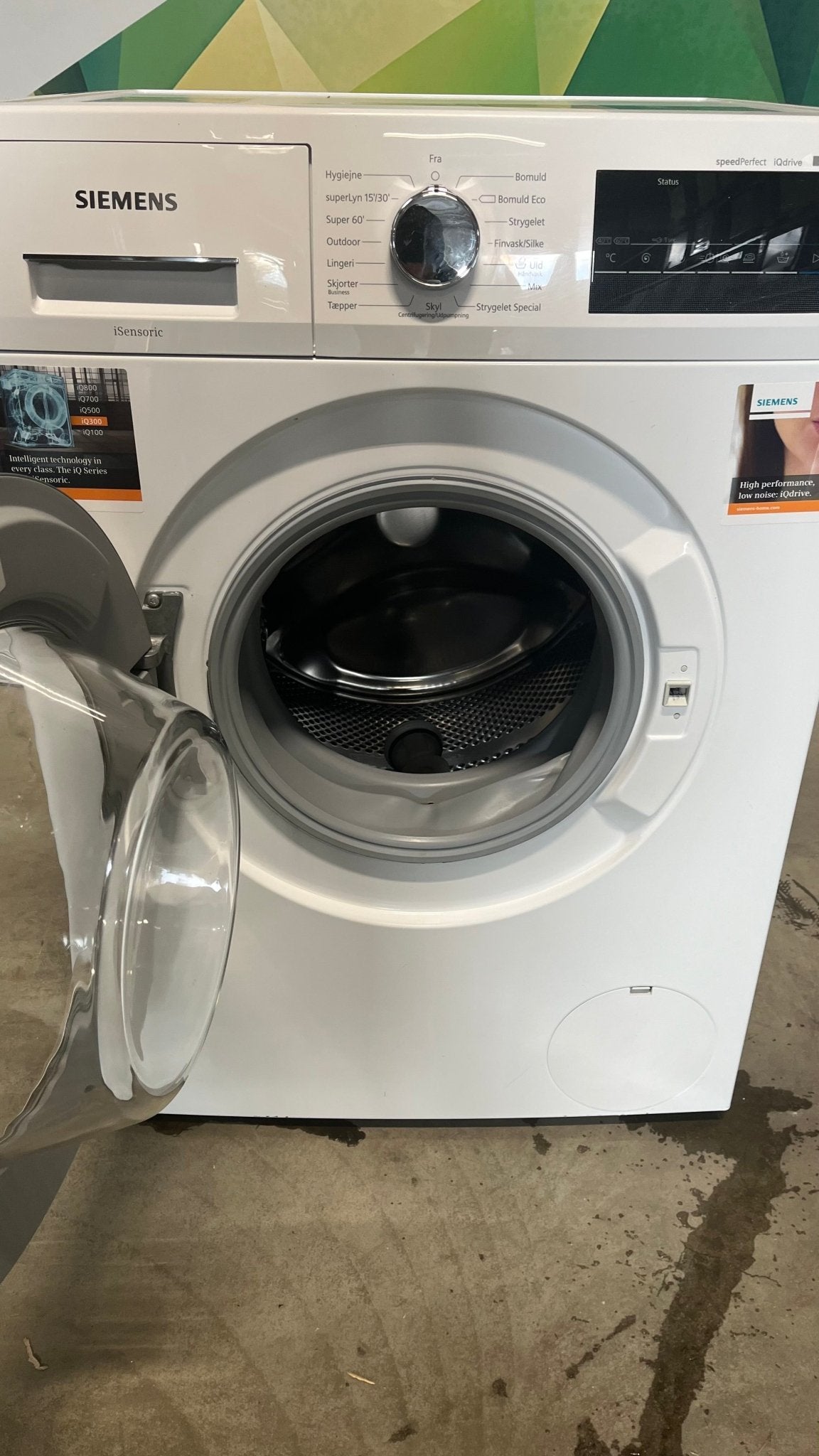 Siemens iQ300 vaskemaskin WM12N2C7DN Vaskemaskin - Norskombruk.no
