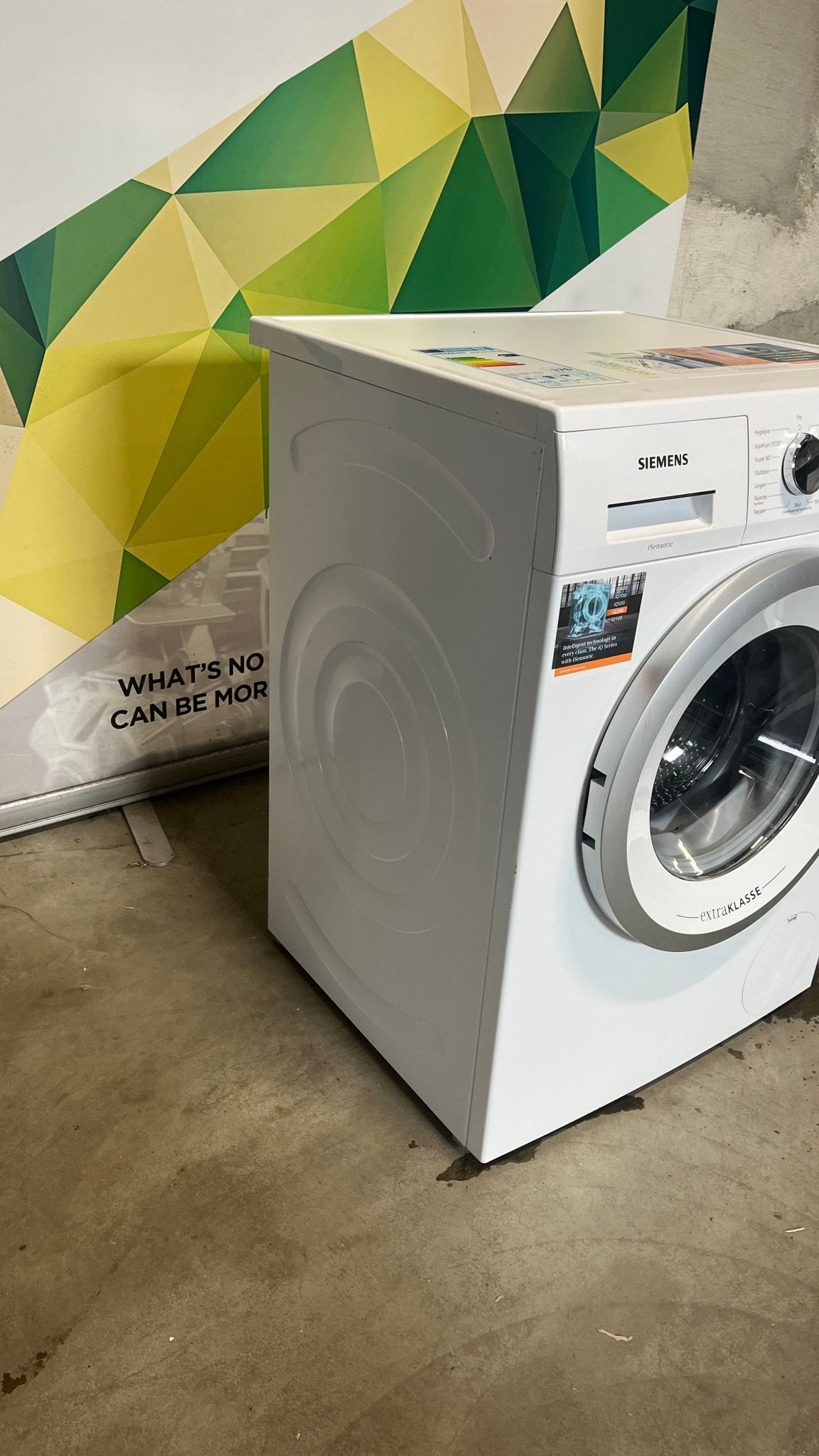 Siemens iQ300 vaskemaskin WM12N2C7DN Vaskemaskin - Norskombruk.no