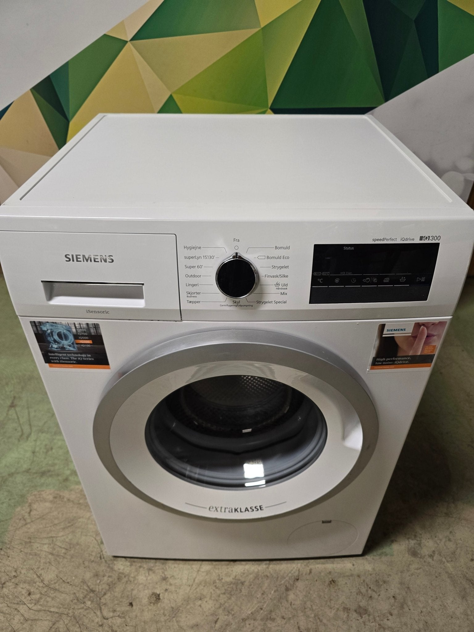 Siemens iQ300 vaskemaskin WM12N2C7DN Vaskemaskin - Norskombruk.no