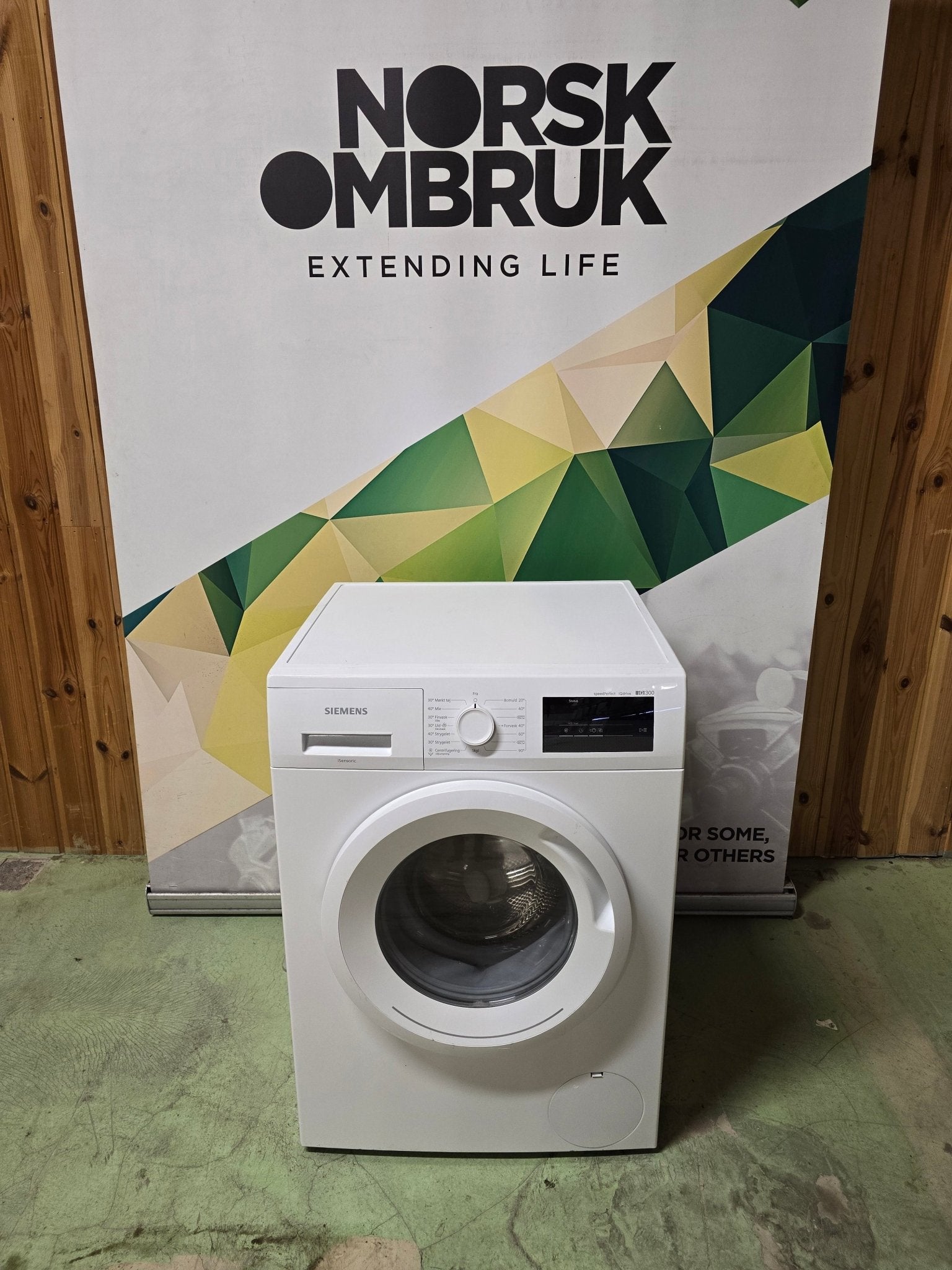 Siemens iQ300 vaskemaskin WM14N02LDN Vaskemaskin - Norskombruk.no