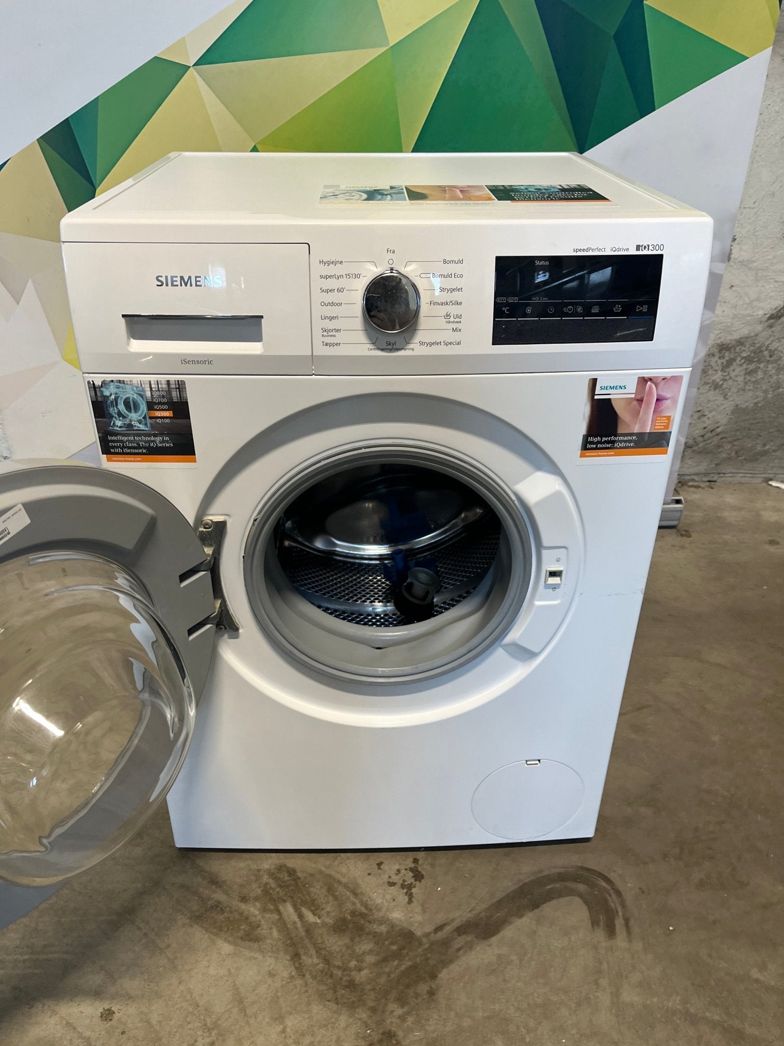 Siemens iQ300 vaskemaskin WM14N207DN Vaskemaskin - Norskombruk.no