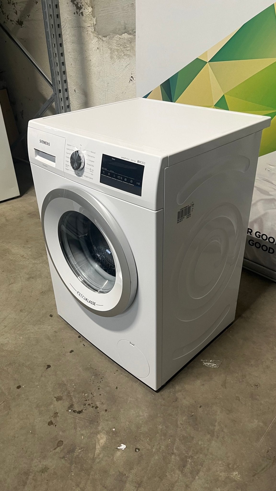 Siemens iQ300 vaskemaskin WM14N207DN Vaskemaskin - Norskombruk.no