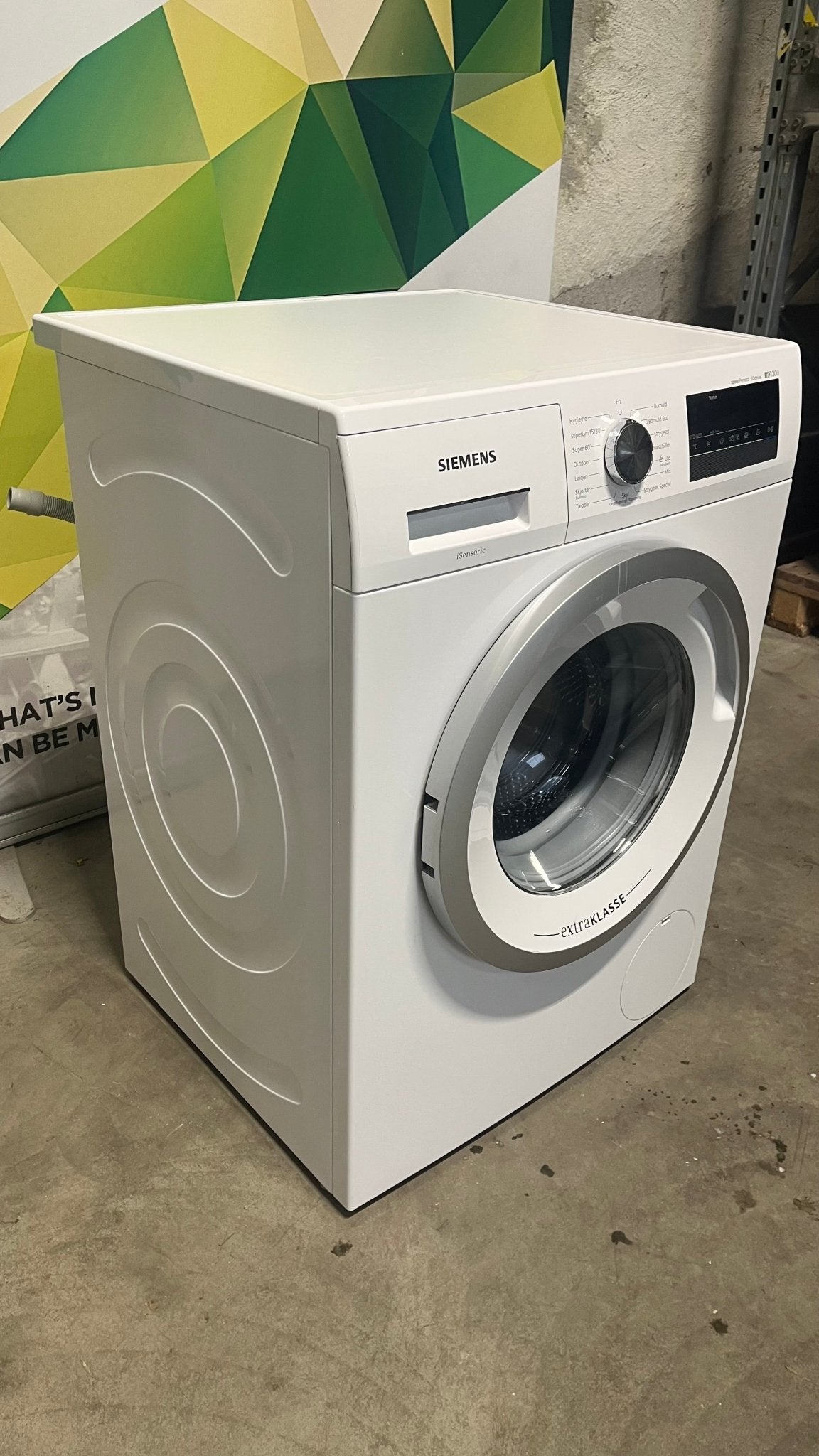 Siemens iQ300 vaskemaskin WM14N207DN Vaskemaskin - Norskombruk.no