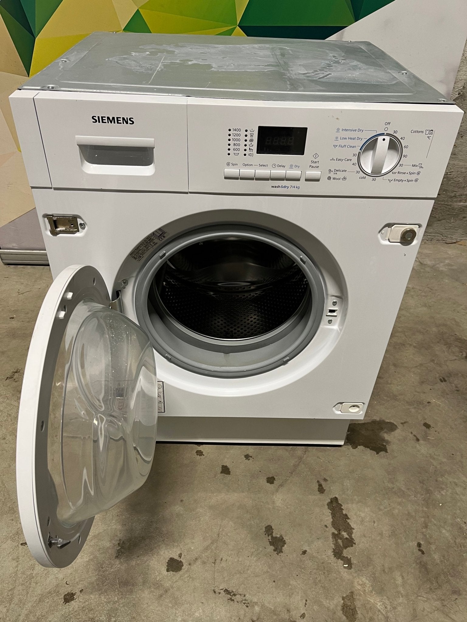 Siemens iQ300 vaskemaskin/tørketrommel WK14D321EU Vaskemaskin + tørketrommel - Norskombruk.no