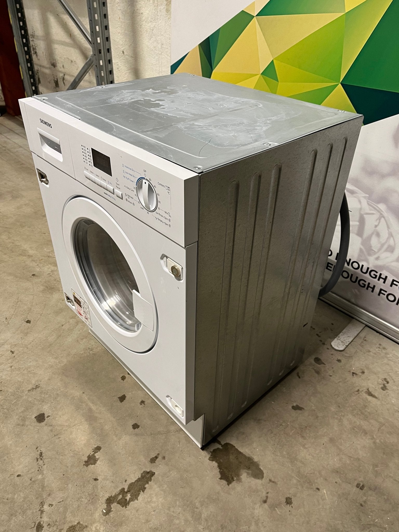 Siemens iQ300 vaskemaskin/tørketrommel WK14D321EU Vaskemaskin + tørketrommel - Norskombruk.no