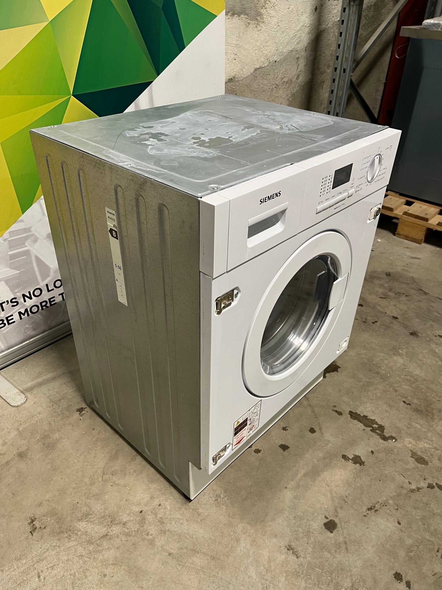 Siemens iQ300 vaskemaskin/tørketrommel WK14D321EU Vaskemaskin + tørketrommel - Norskombruk.no