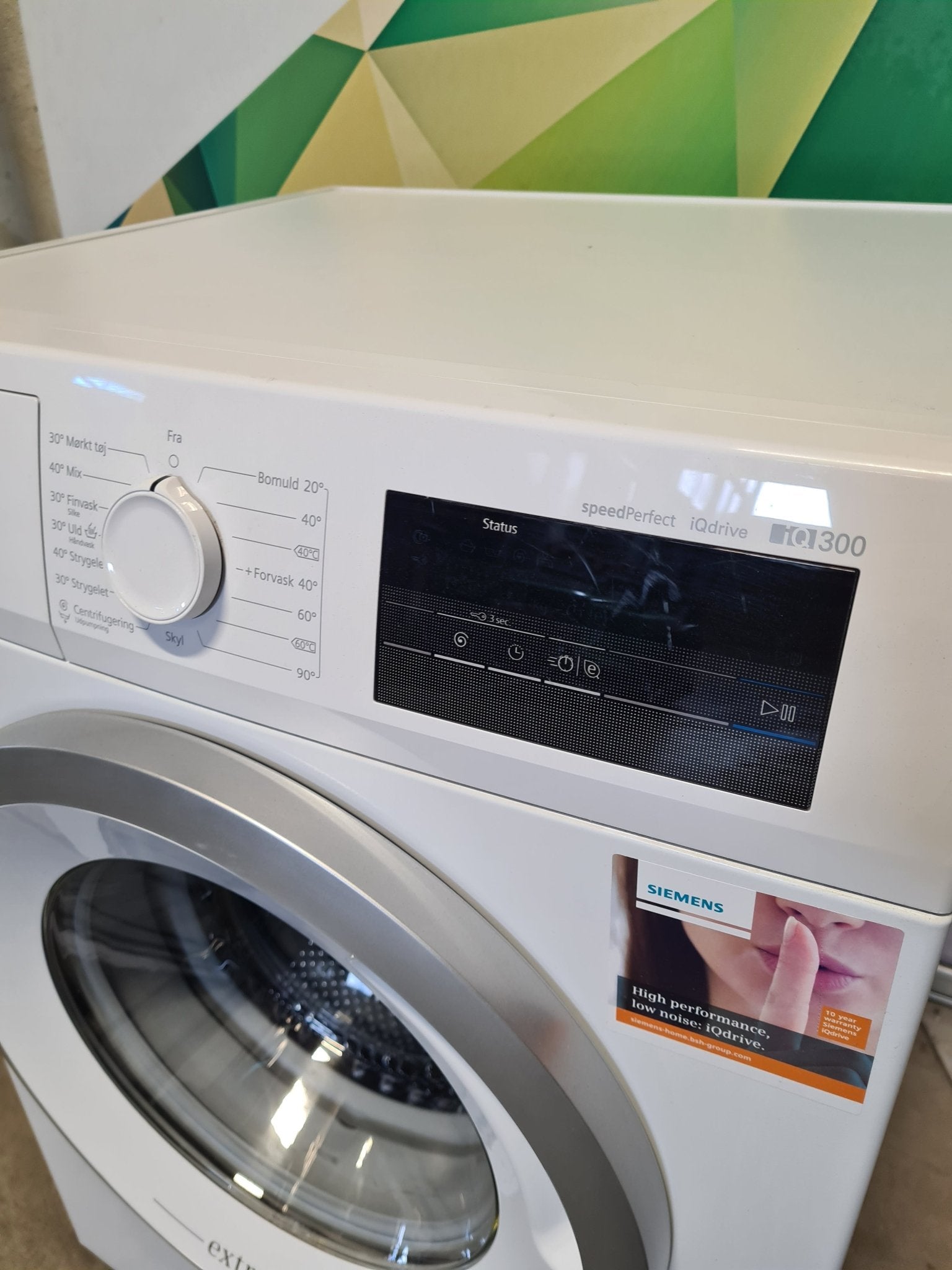 Siemens iq300 WM14N0L7DN Vaskemaskin Vaskemaskin - Norskombruk.no
