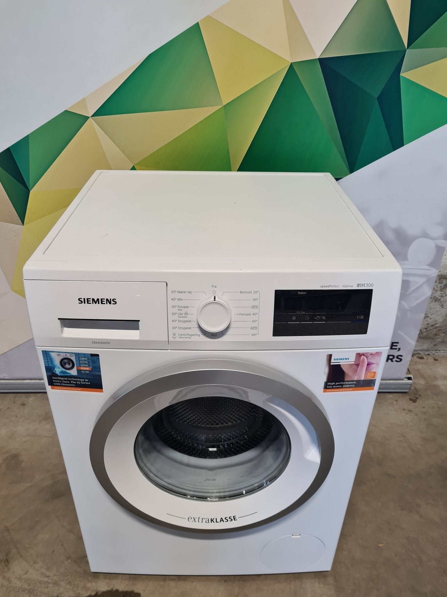 Siemens iq300 WM14N0L7DN Vaskemaskin Vaskemaskin - Norskombruk.no