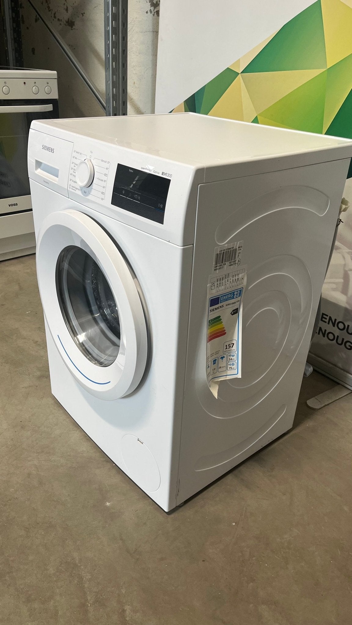 Siemens iq300 WM14N0L7DN Vaskemaskin Vaskemaskin - Norskombruk.no