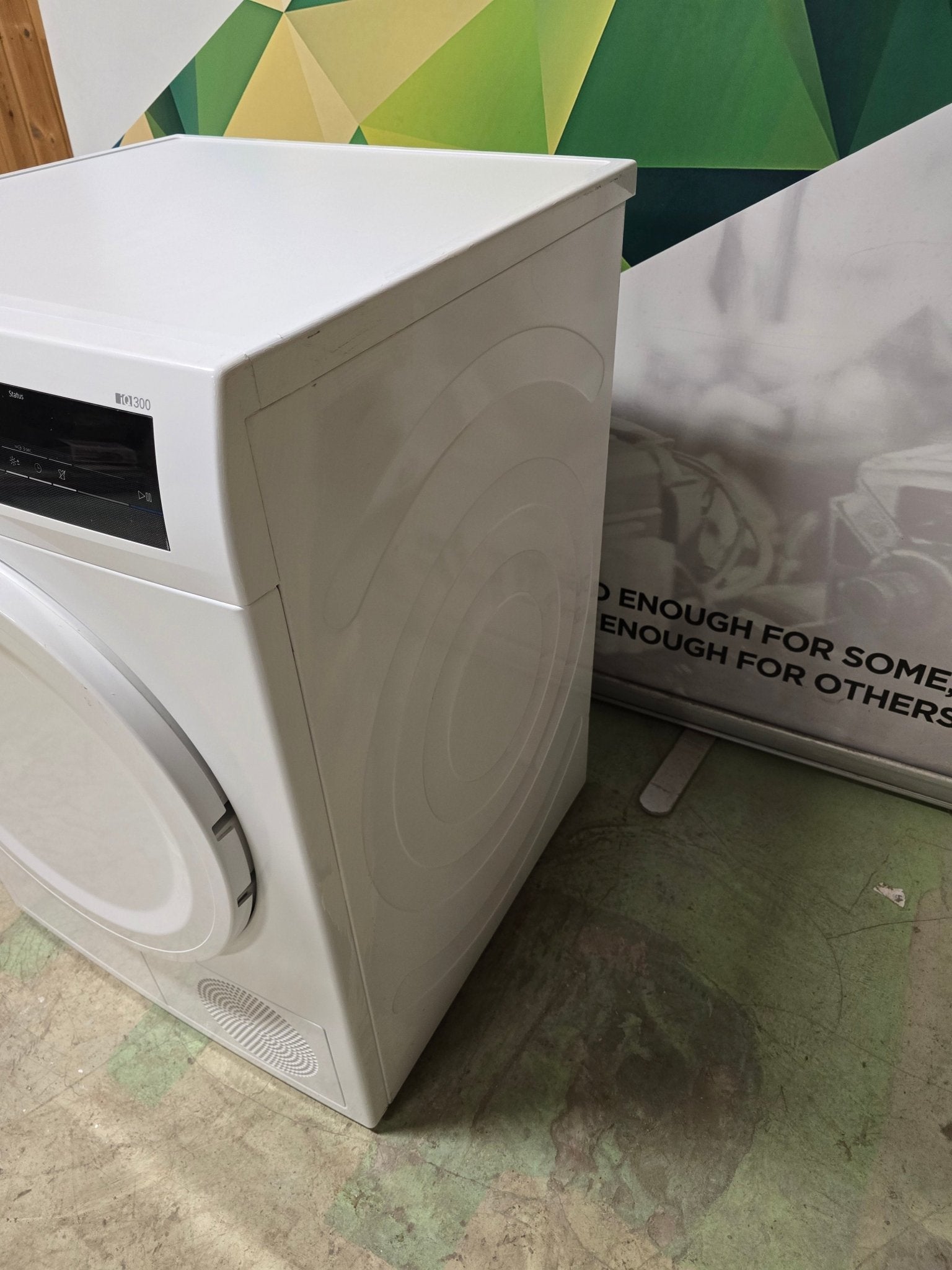 Siemens iQ300 WT43H07LDN Varmepumpetørketrommel Varmepumpetørketrommel - Norskombruk.no