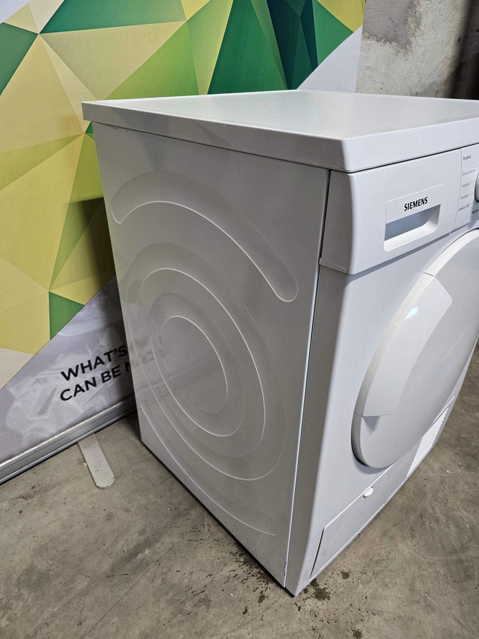 Siemens Iq300 WT44E1L7DN Kondenstørketrommel Tørketrommel - Norskombruk.no