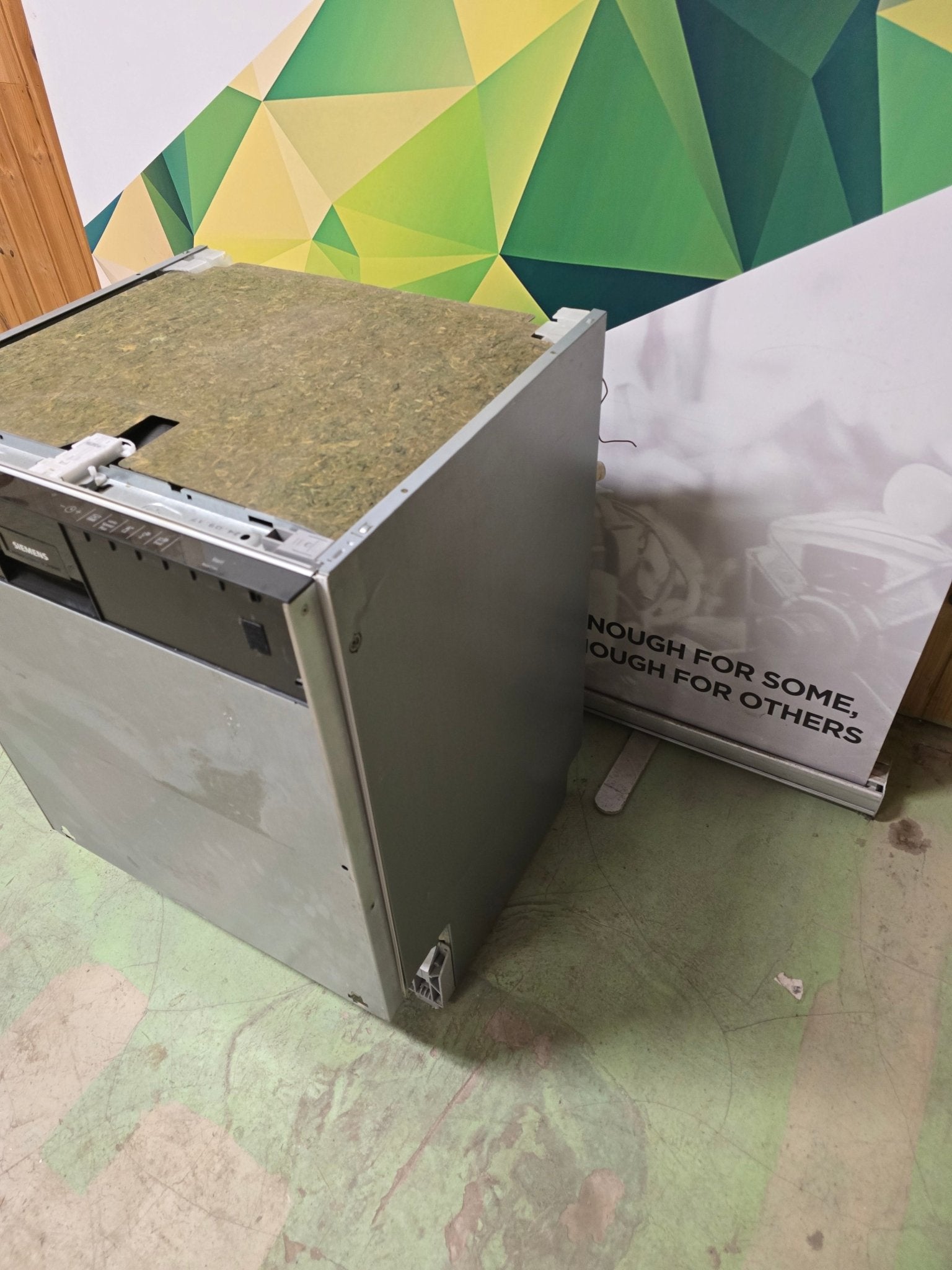 Siemens IQ500 integrert oppvaskmaskin SN657X02ME Oppvaskmaskiner - Norskombruk.no