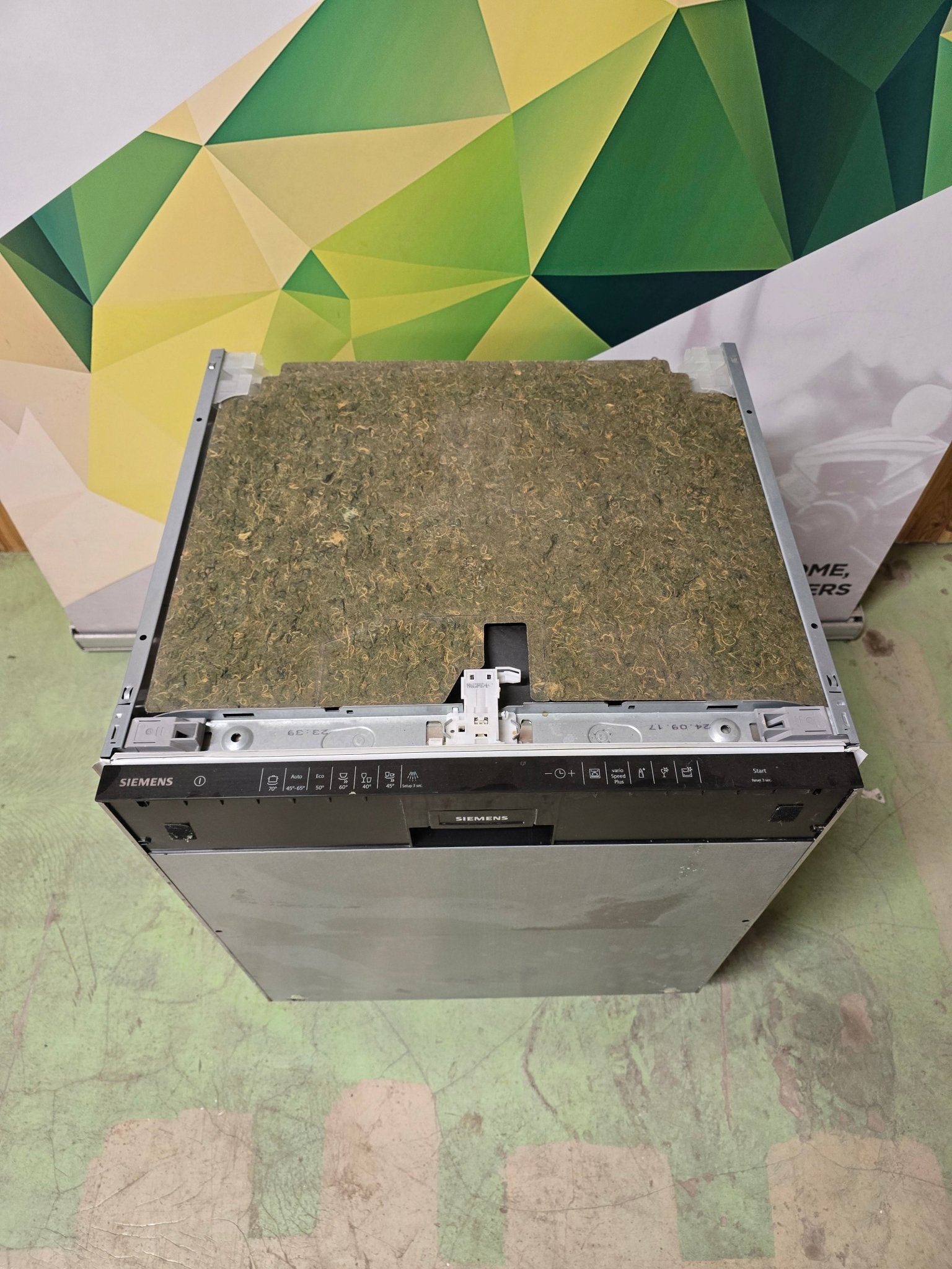 Siemens IQ500 integrert oppvaskmaskin SN657X02ME Oppvaskmaskiner - Norskombruk.no