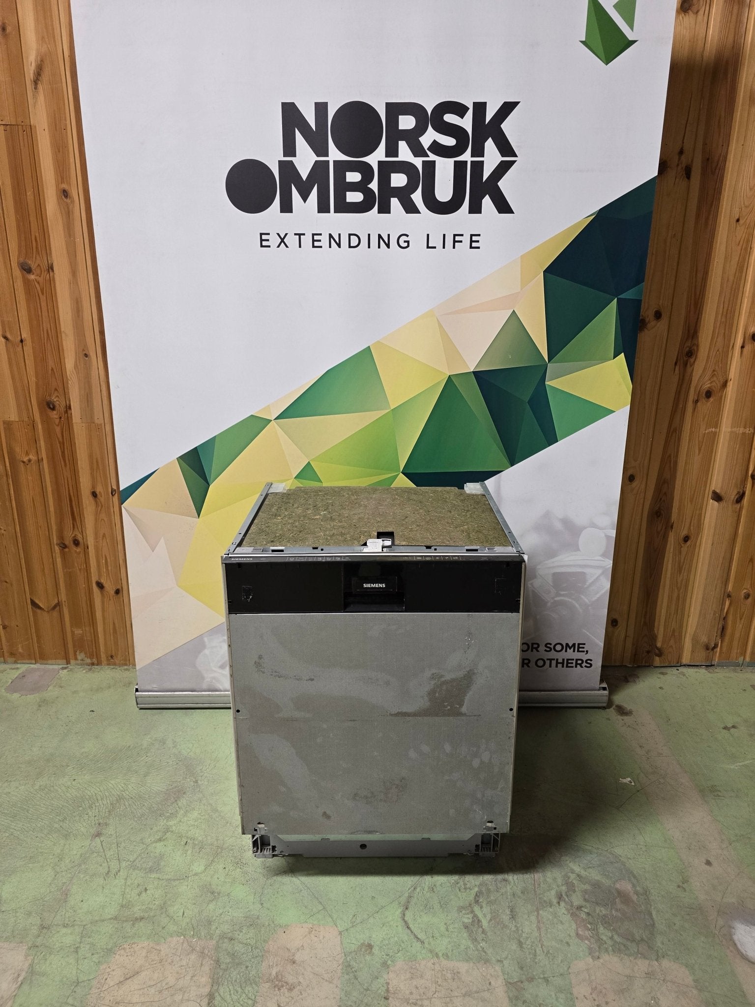 Siemens IQ500 integrert oppvaskmaskin SN657X02ME Oppvaskmaskiner - Norskombruk.no