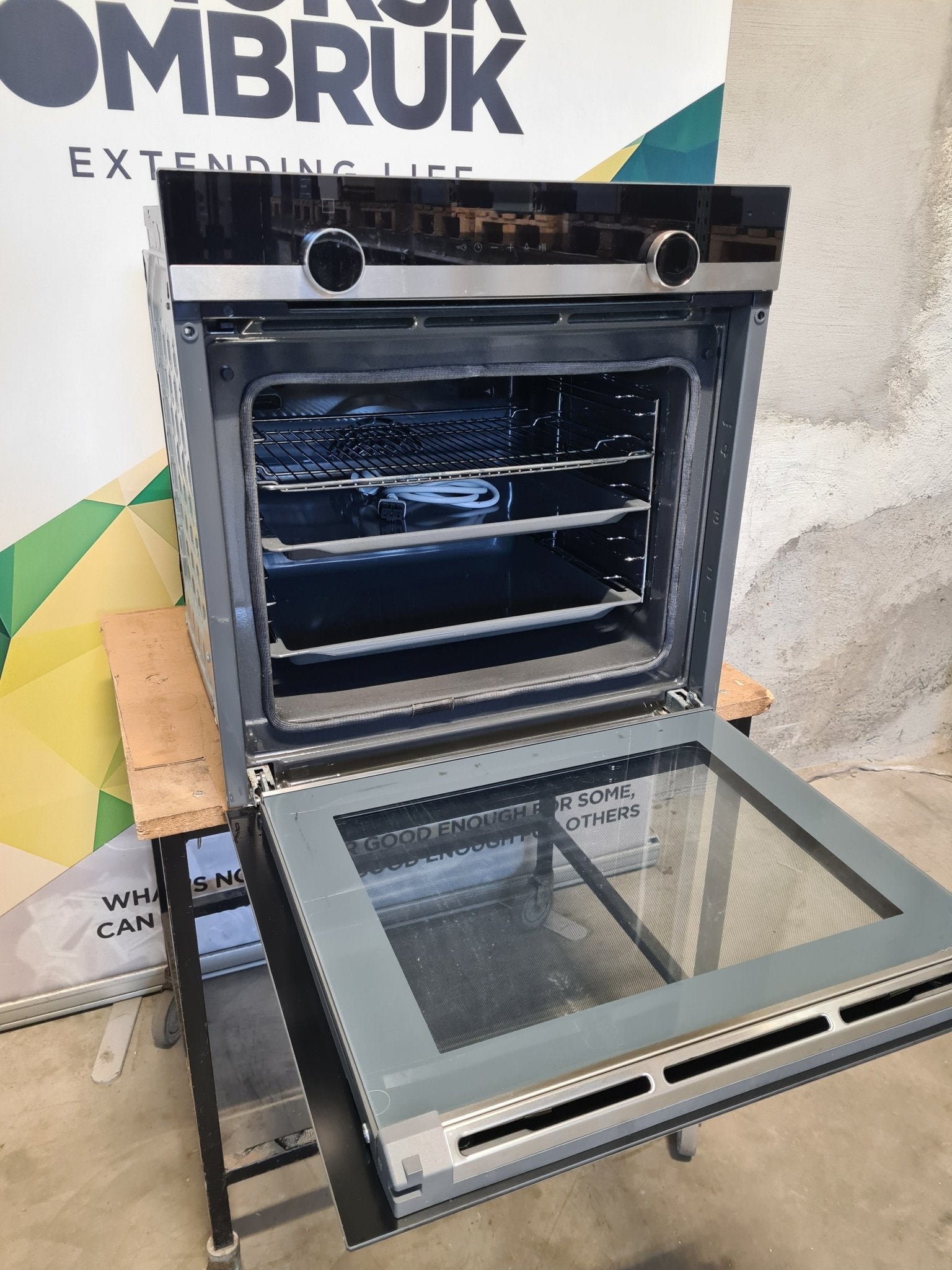 Siemens IQ500 Integrert stekeovn HB578ACS0S Integrert stekeovn - Norskombruk.no