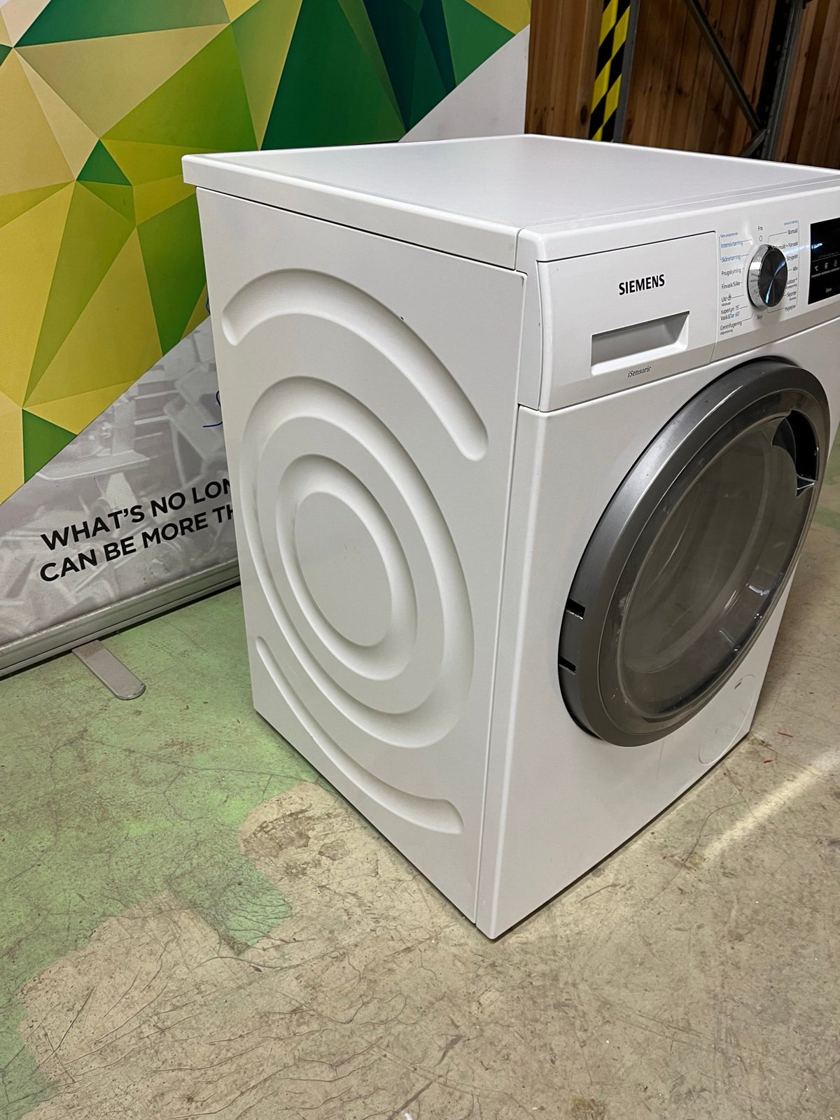 Siemens iQ500 Kombinert vask & tørk WD15G442DN Vaskemaskin + tørketrommel - Norskombruk.no