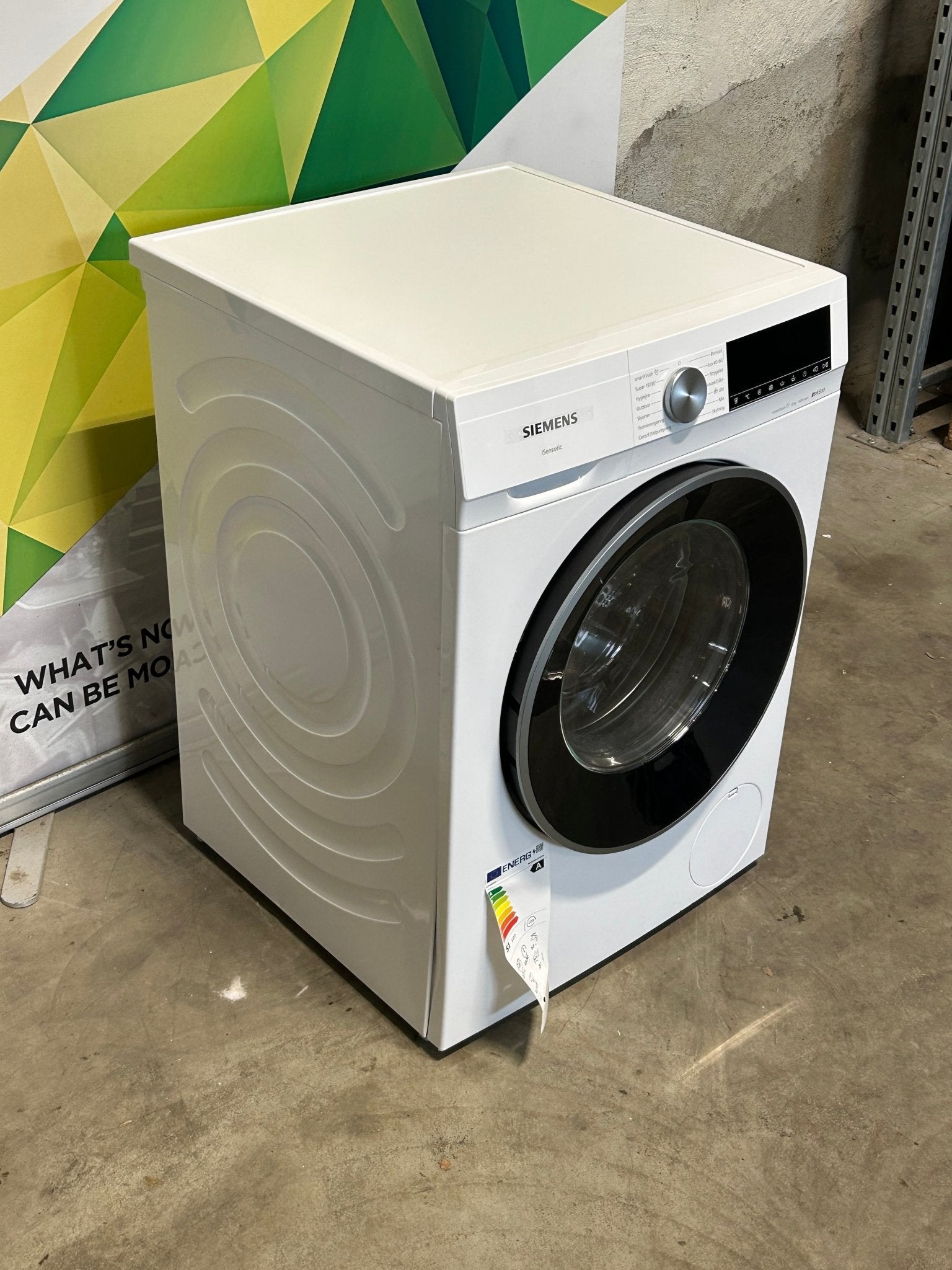 Siemens iQ500 vaskemaskin - WG56G2ZIDN Vaskemaskin - Norskombruk.no