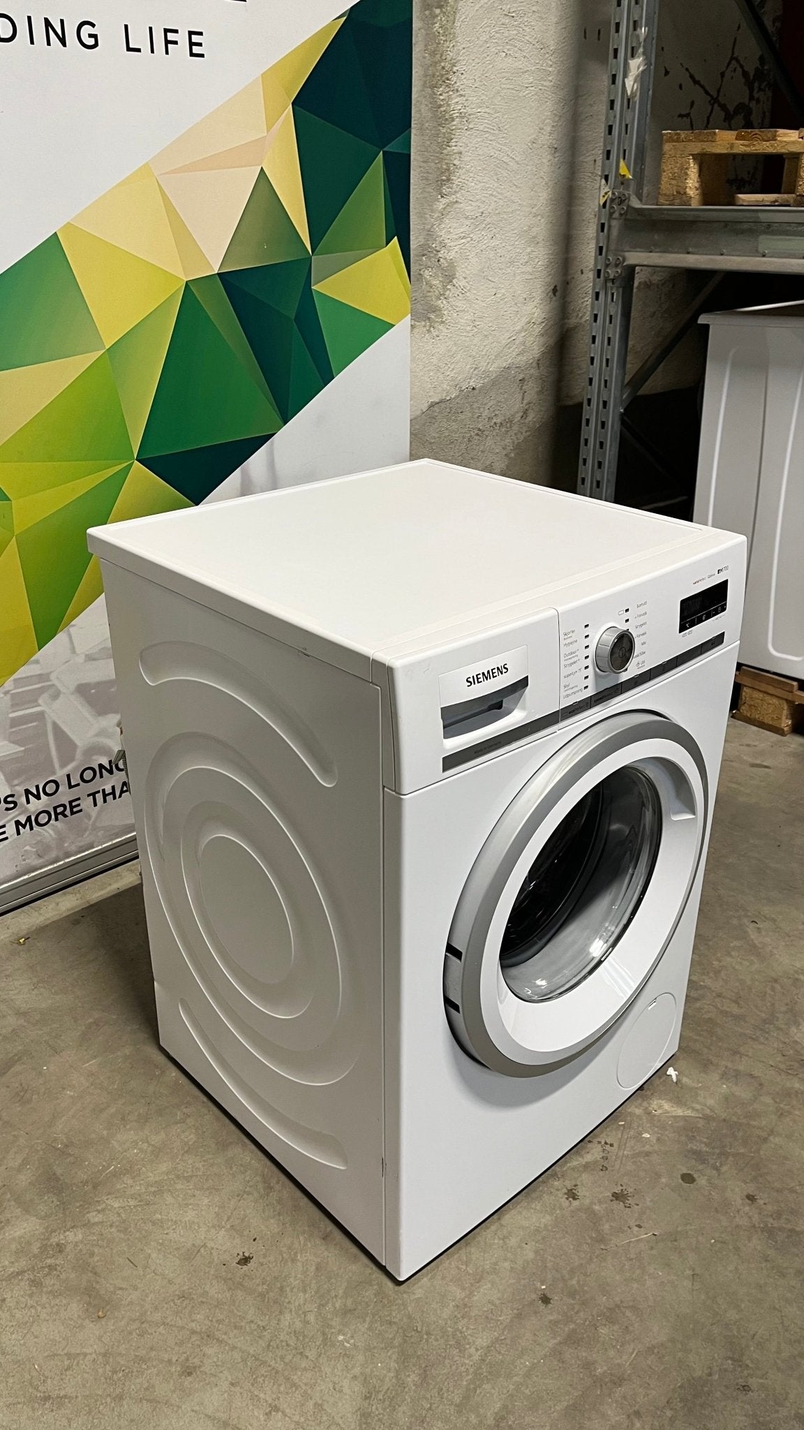 Siemens IQ700 iSensoric vaskemaskin WM16W468DN Vaskemaskin - Norskombruk.no