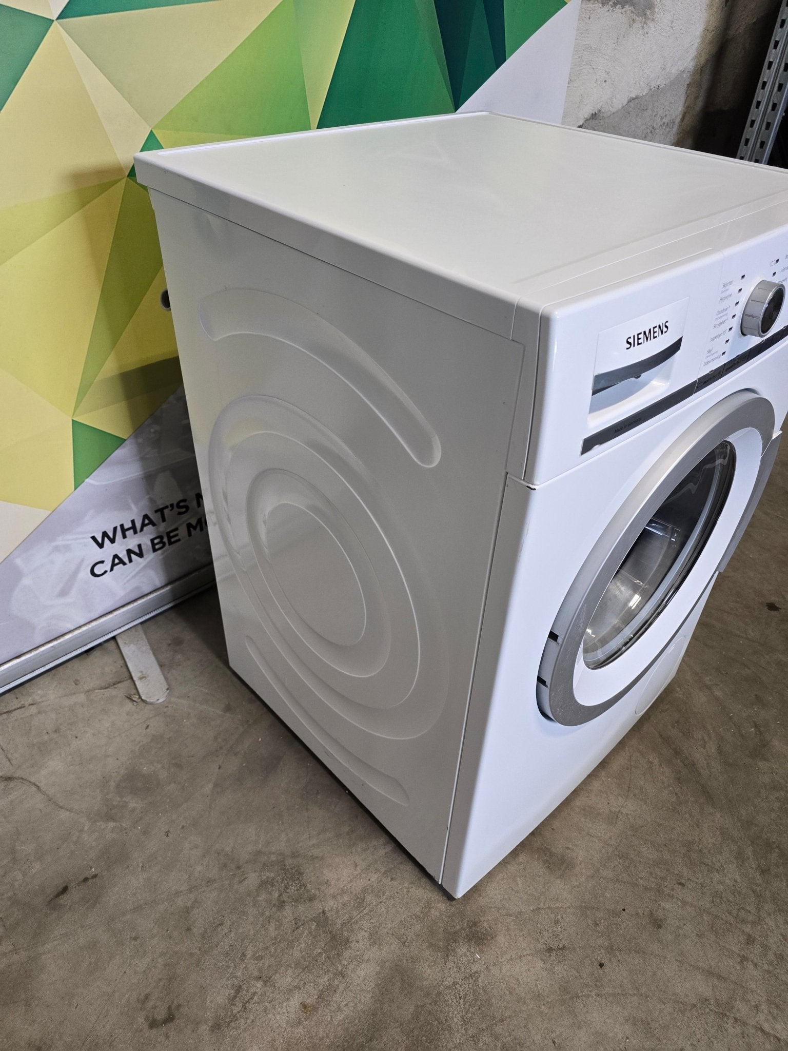 Siemens IQ700 iSensoric vaskemaskin WM16W468DN Vaskemaskin - Norskombruk.no