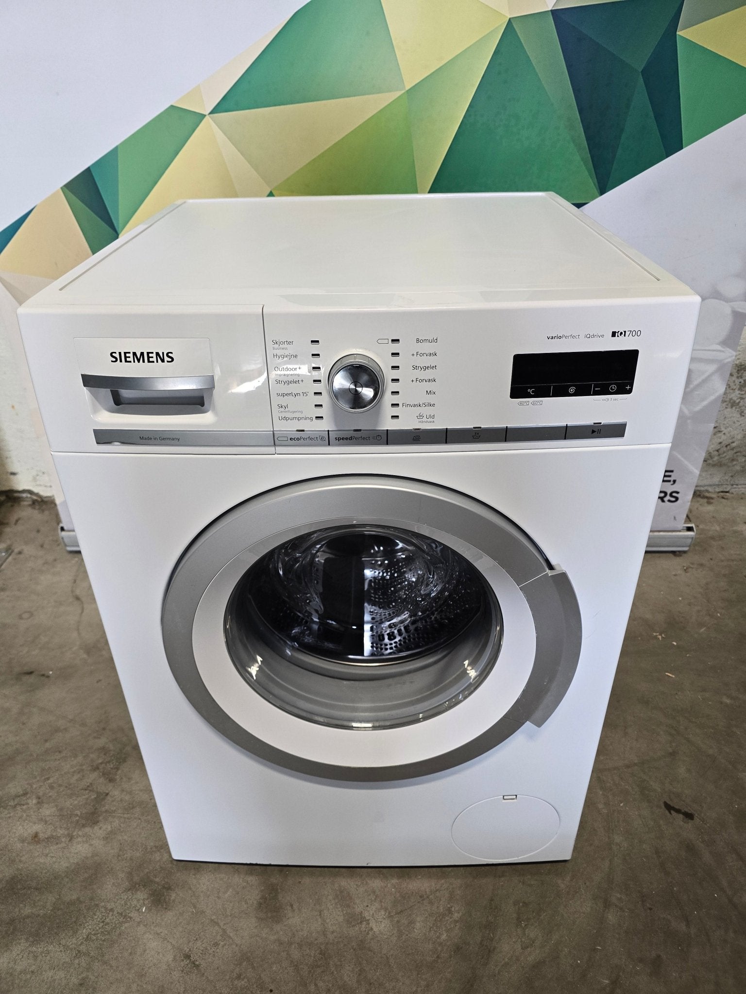 Siemens IQ700 iSensoric vaskemaskin WM16W468DN Vaskemaskin - Norskombruk.no