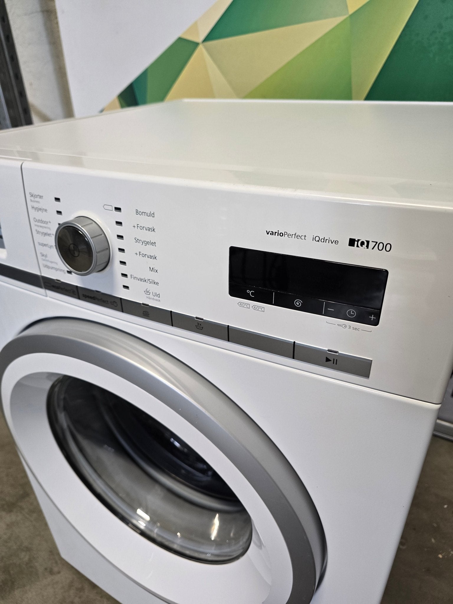 Siemens IQ700 iSensoric vaskemaskin WM16W468DN Vaskemaskin - Norskombruk.no