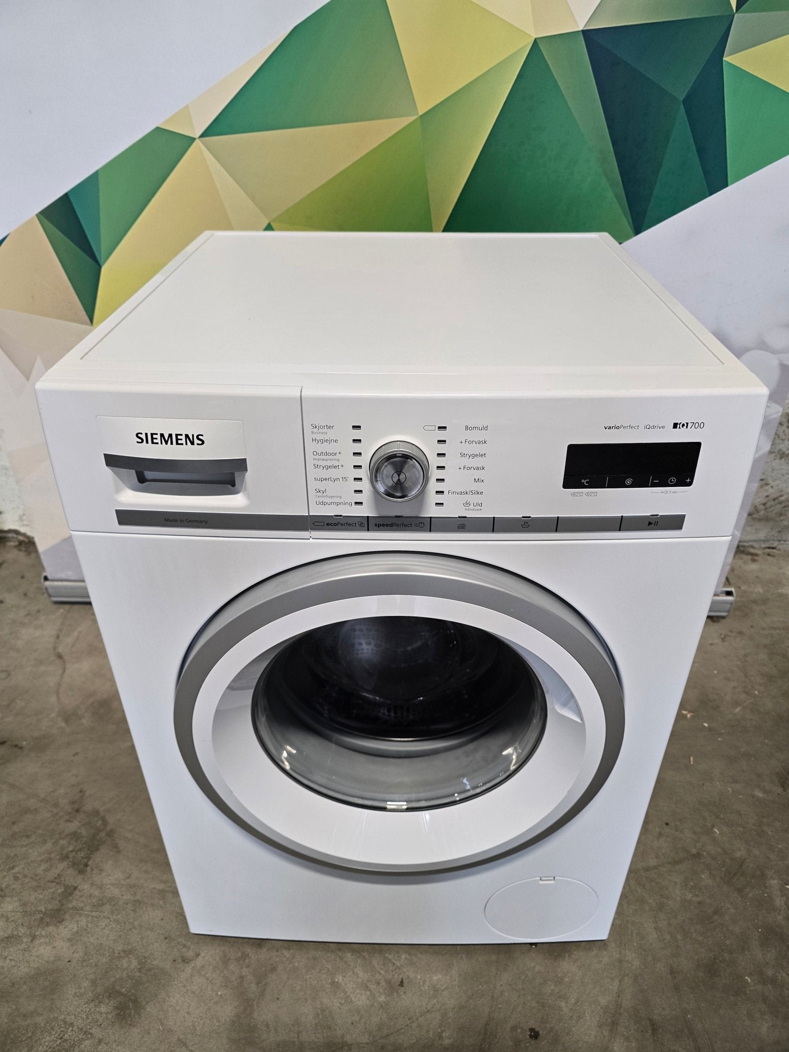 Siemens IQ700 iSensoric vaskemaskin WM16W468DN Vaskemaskin - Norskombruk.no