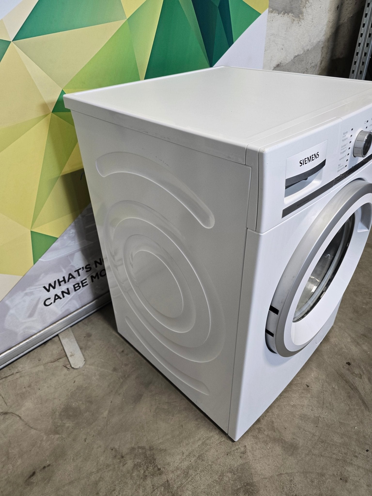 Siemens IQ700 iSensoric vaskemaskin WM16W468DN Vaskemaskin - Norskombruk.no