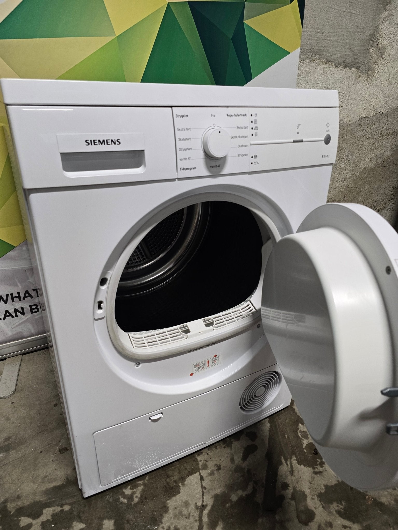 Siemens kondenstørketrommel WT44E102DN Tørketrommel - Norskombruk.no