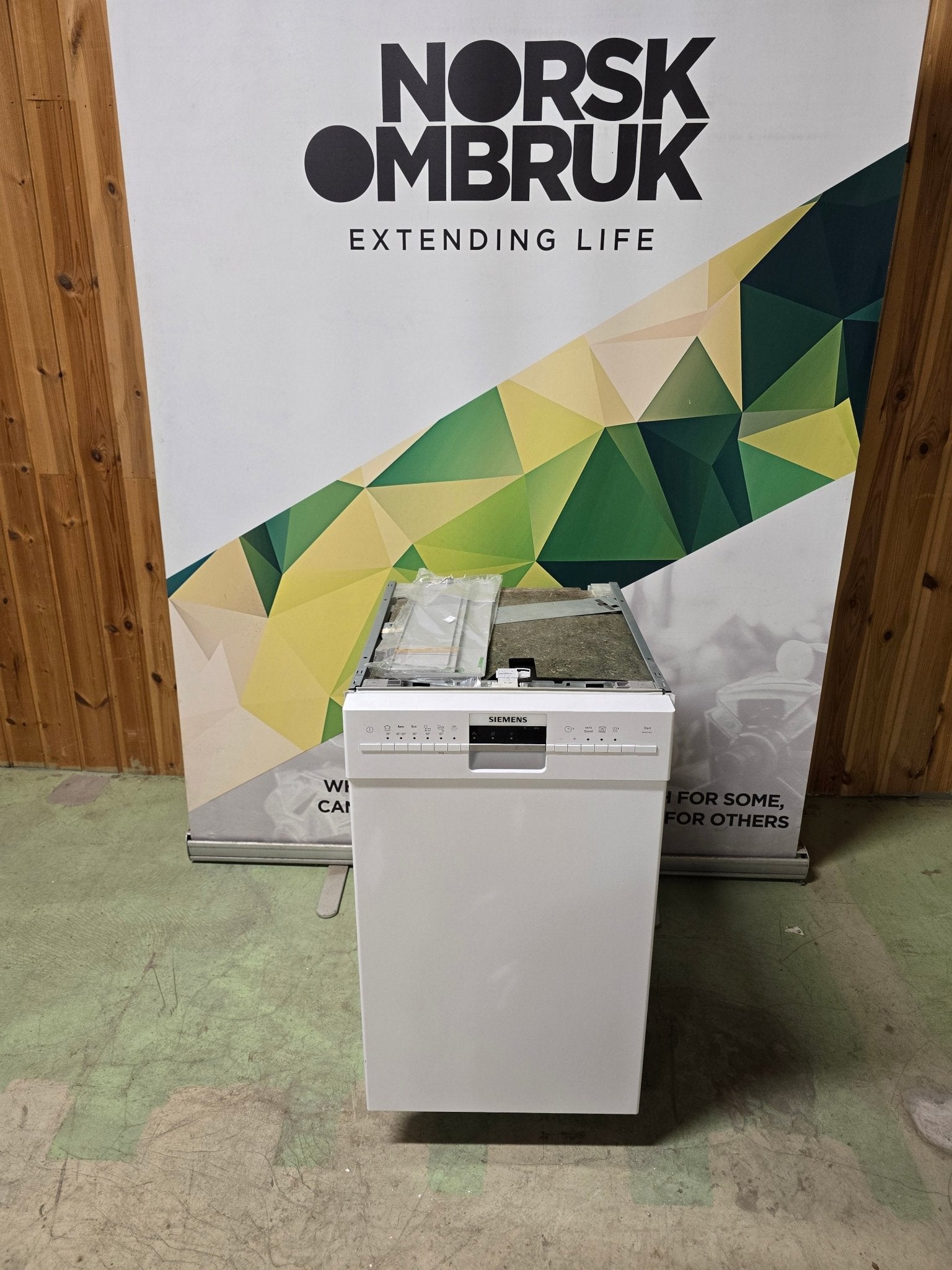 Siemens oppvaskmaskin SR46M280SK (45cm) Oppvaskmaskin - Norskombruk.no