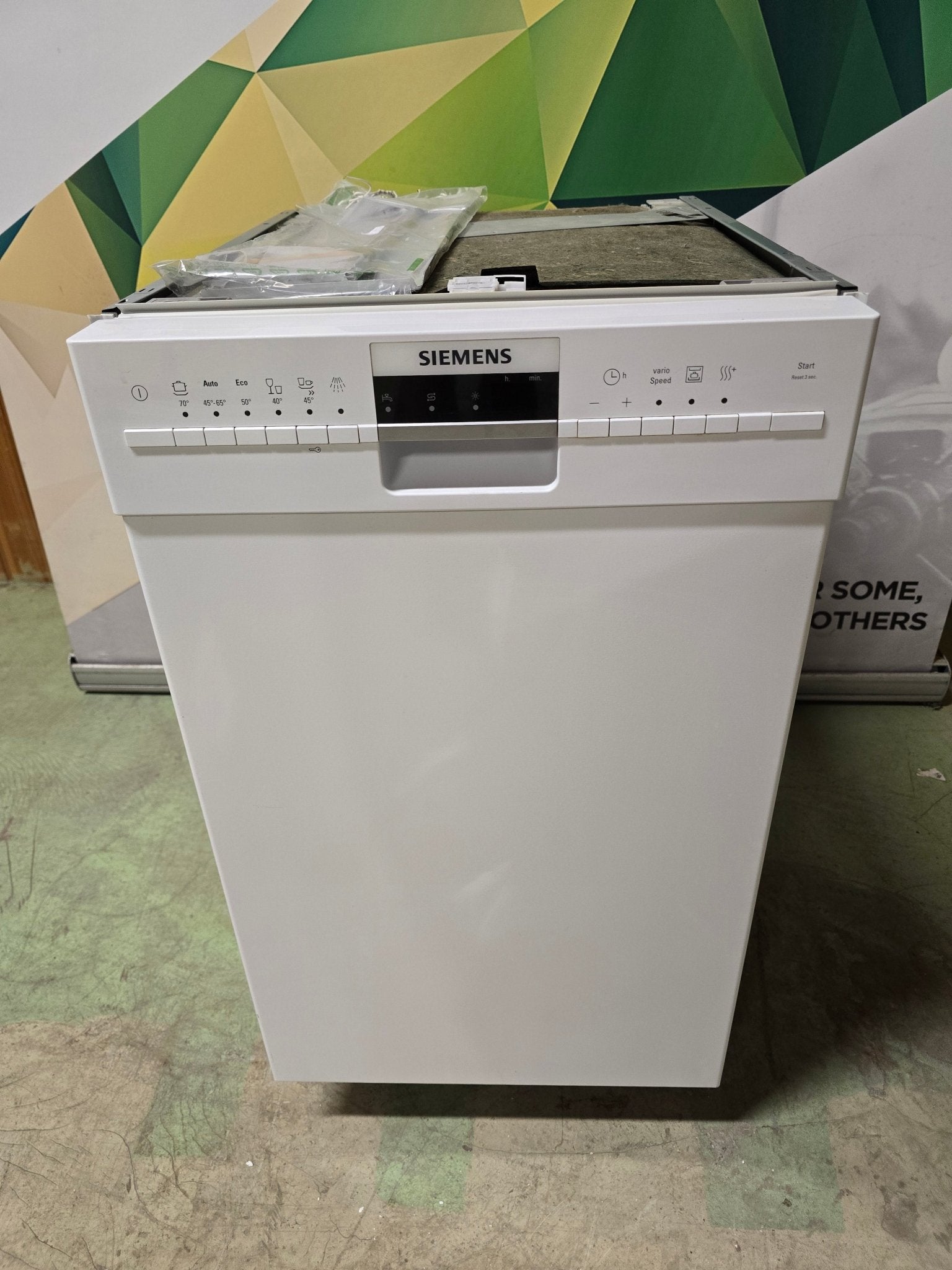 Siemens oppvaskmaskin SR46M280SK (45cm) Oppvaskmaskin - Norskombruk.no