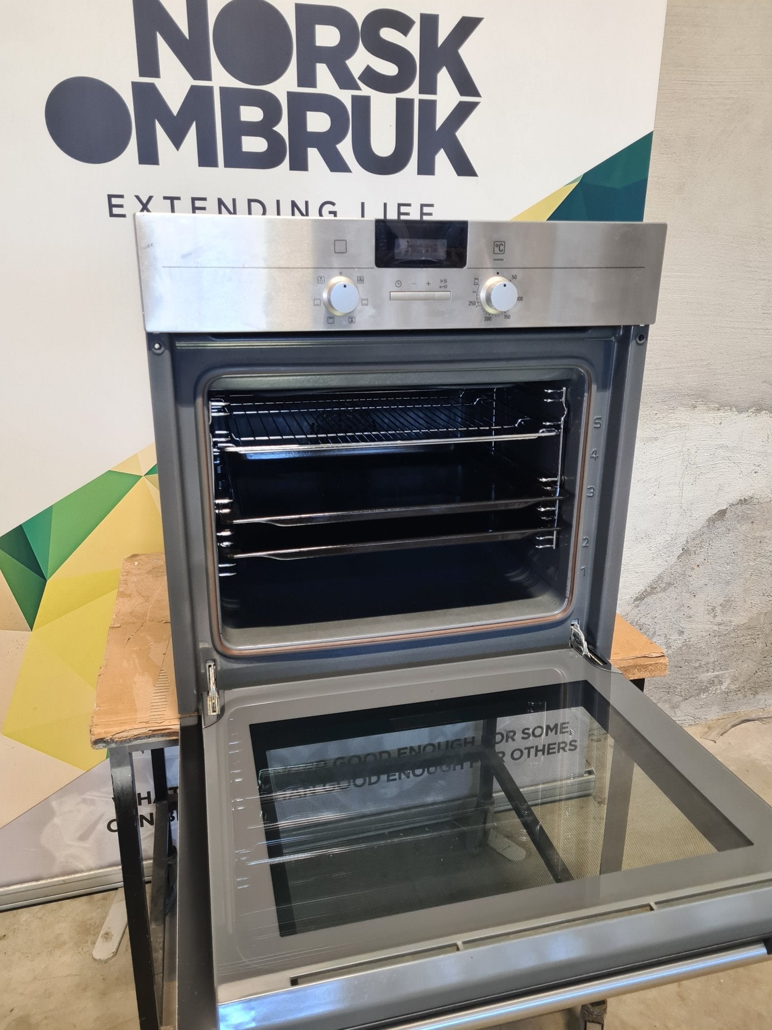 Siemens stekeovn HB23AB510S (Stål) Integrert stekeovn - Norskombruk.no