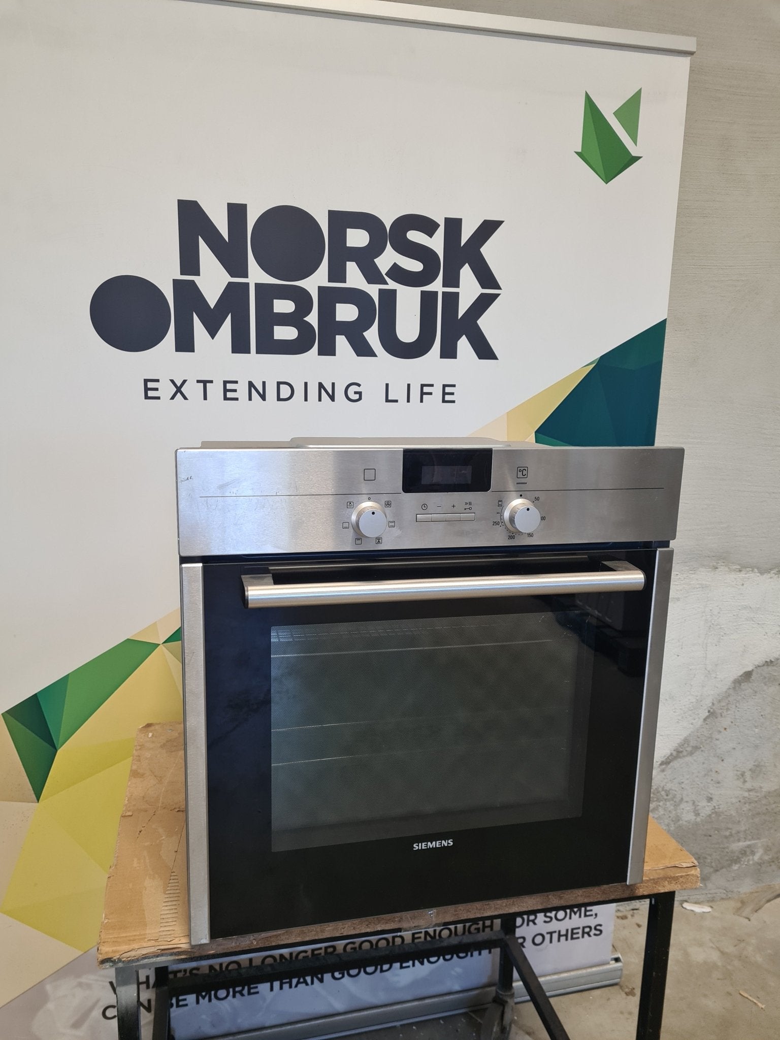 Siemens stekeovn HB23AB510S (Stål) Integrert stekeovn - Norskombruk.no