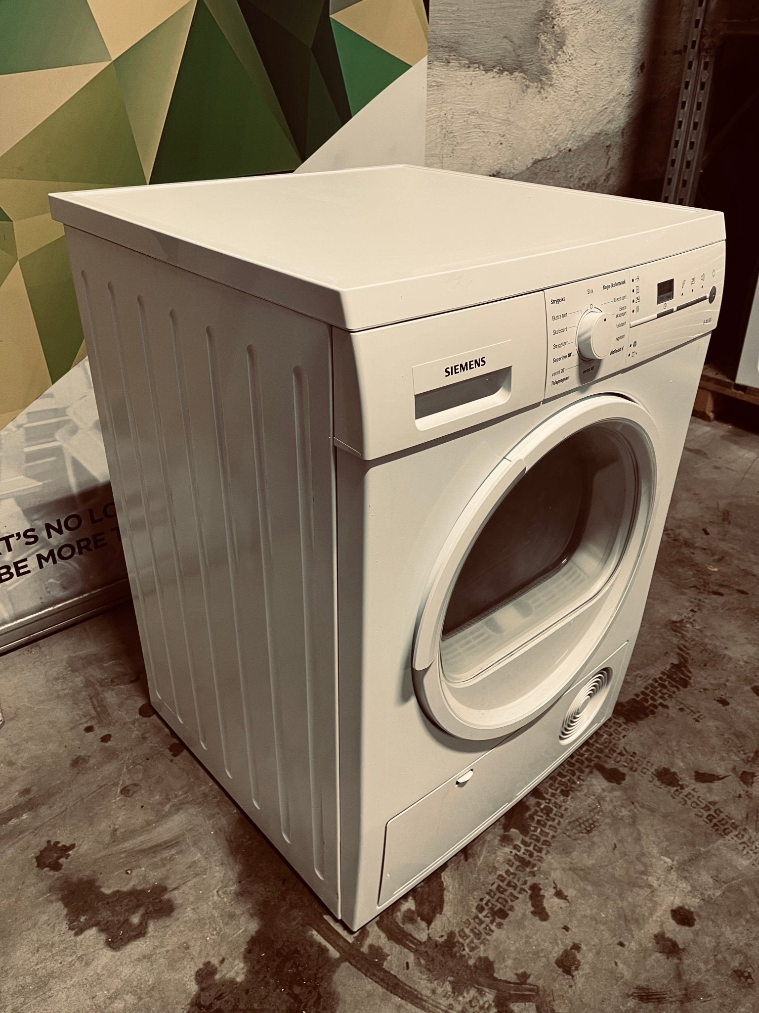 Siemens tørketrommel WT46E302DN Tørketrommel - Norskombruk.no