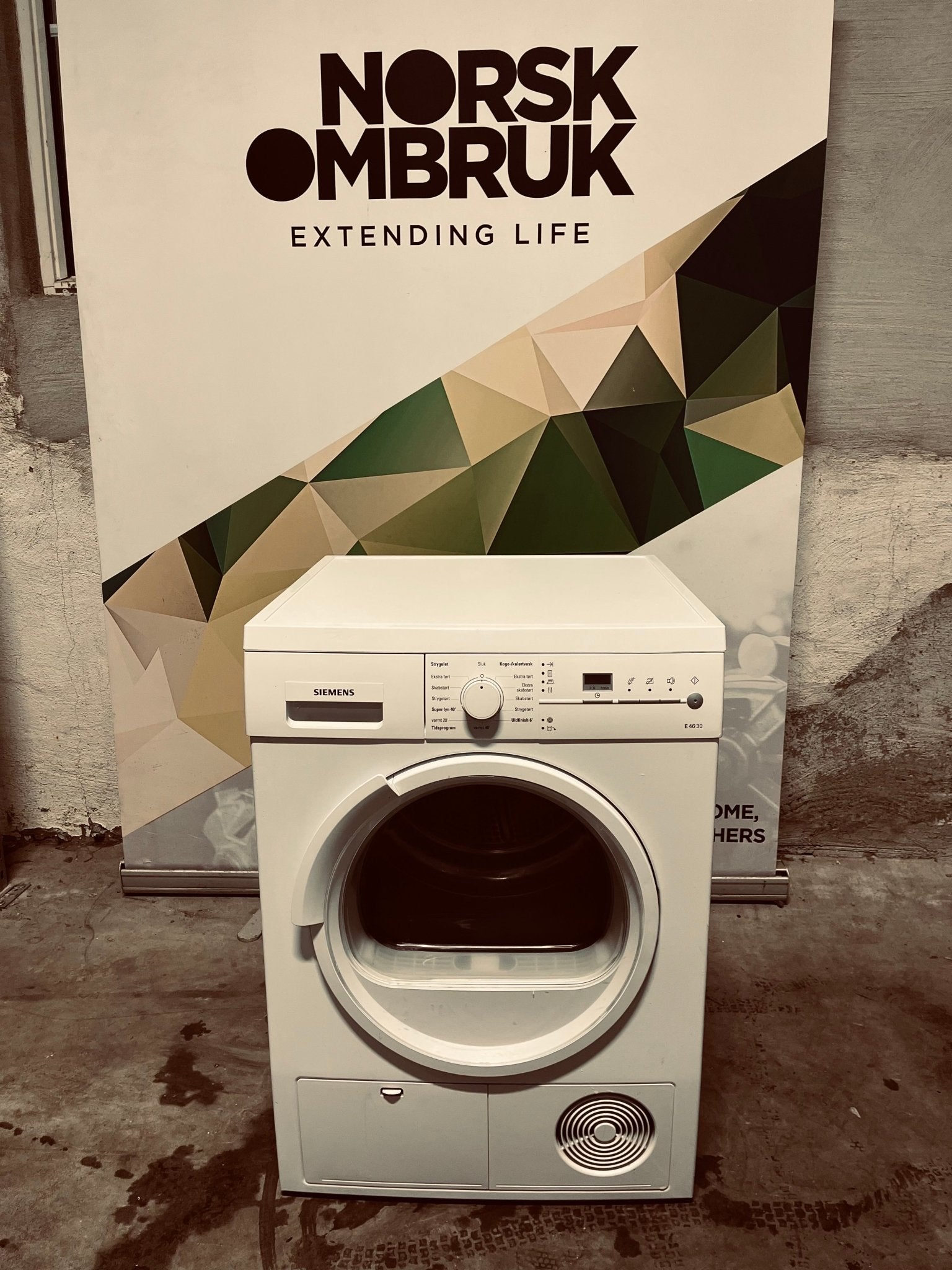 Siemens tørketrommel WT46E302DN Tørketrommel - Norskombruk.no