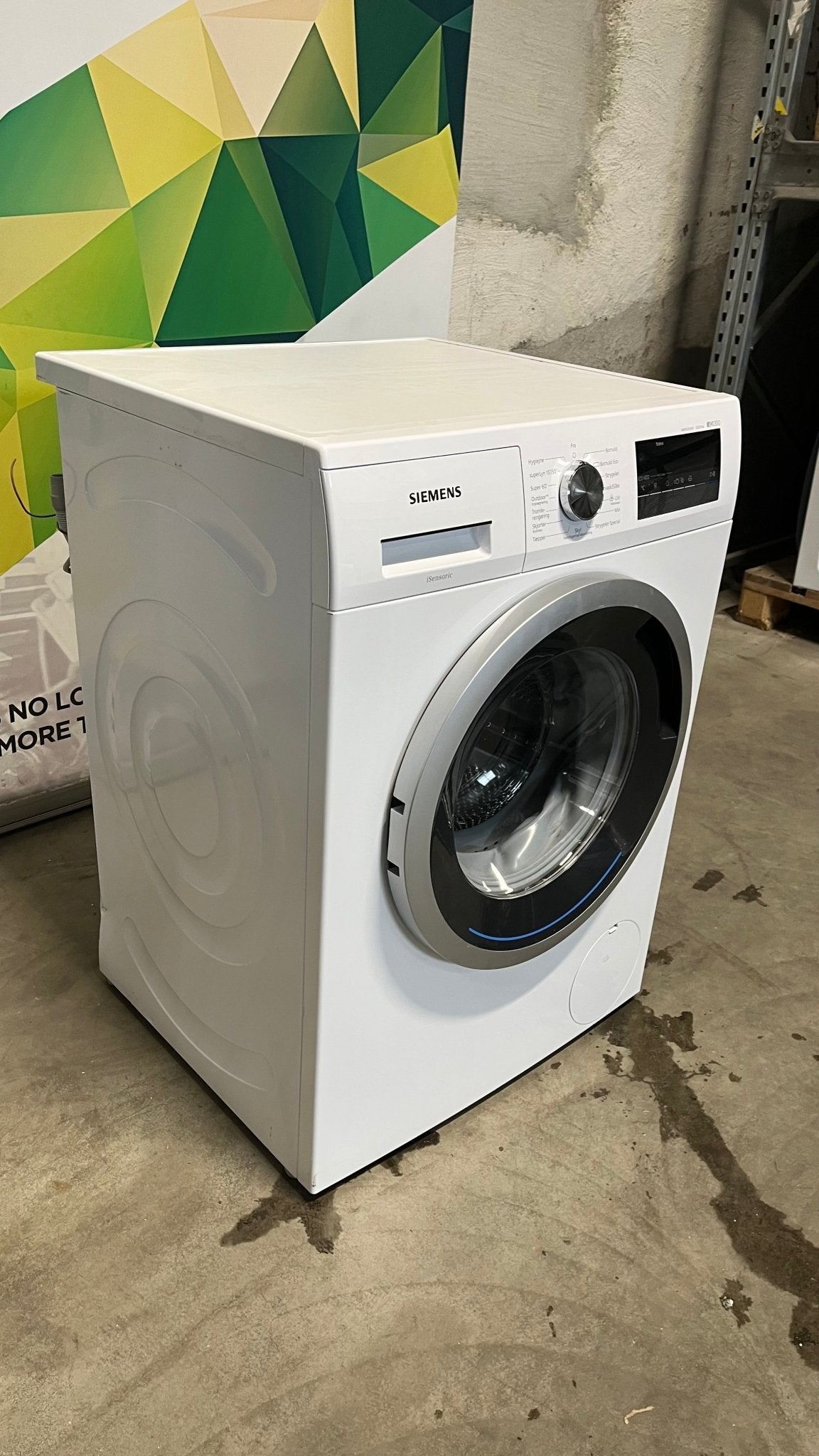 Siemens Vaskemaskin iQ300 WM14N1B8DN Vaskemaskin - Norskombruk.no