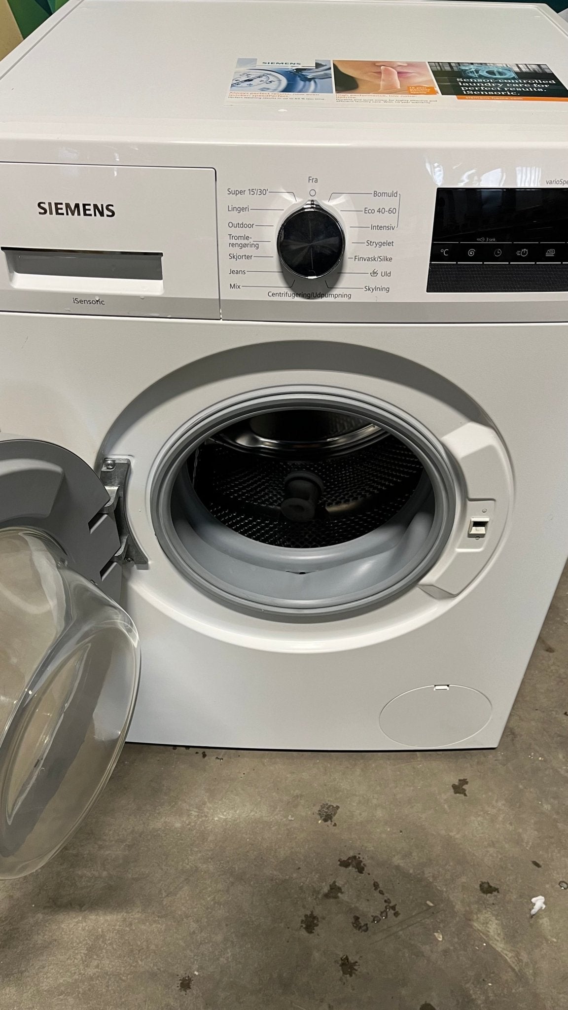 Siemens vaskemaskin WM12N2O2DN Vaskemaskin - Norskombruk.no