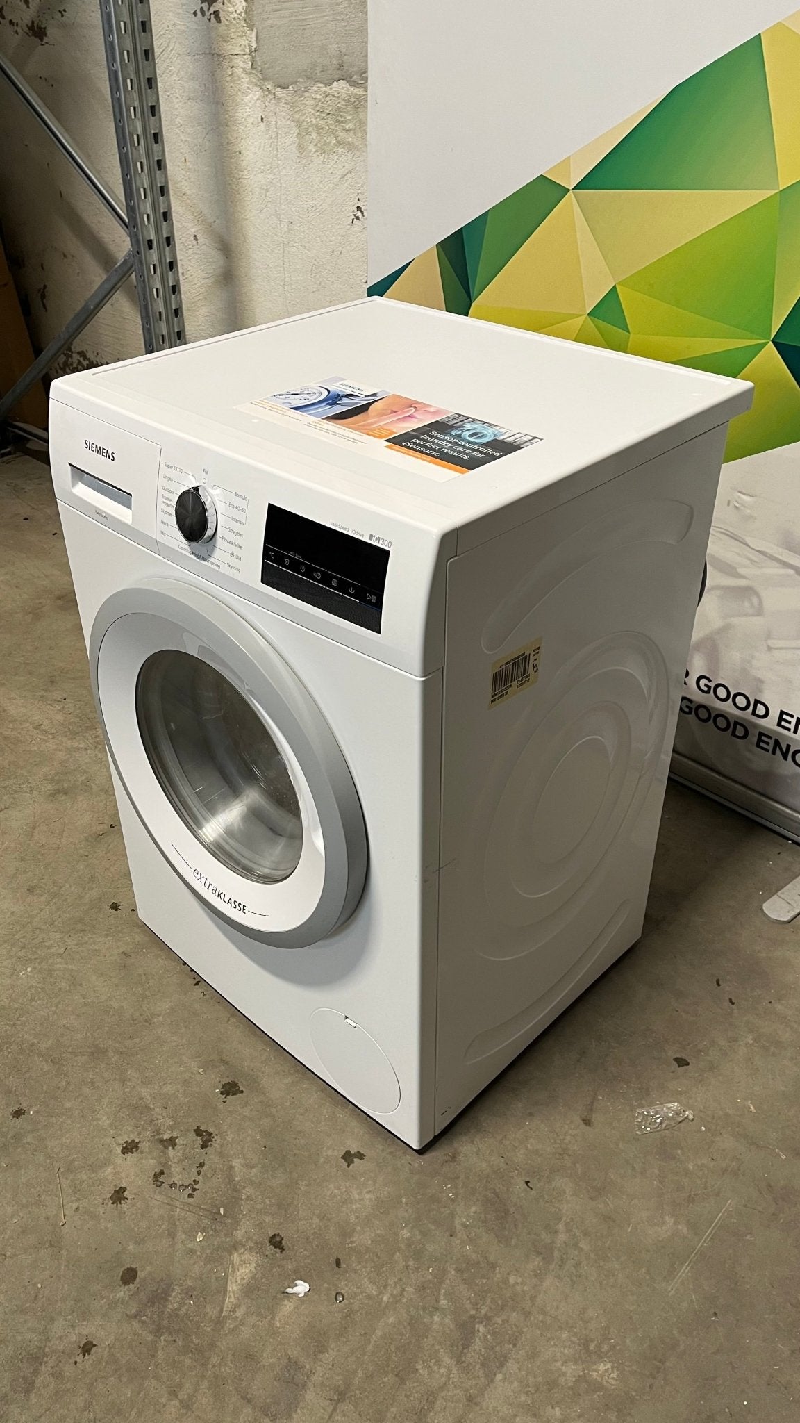 Siemens vaskemaskin WM12N2O2DN Vaskemaskin - Norskombruk.no