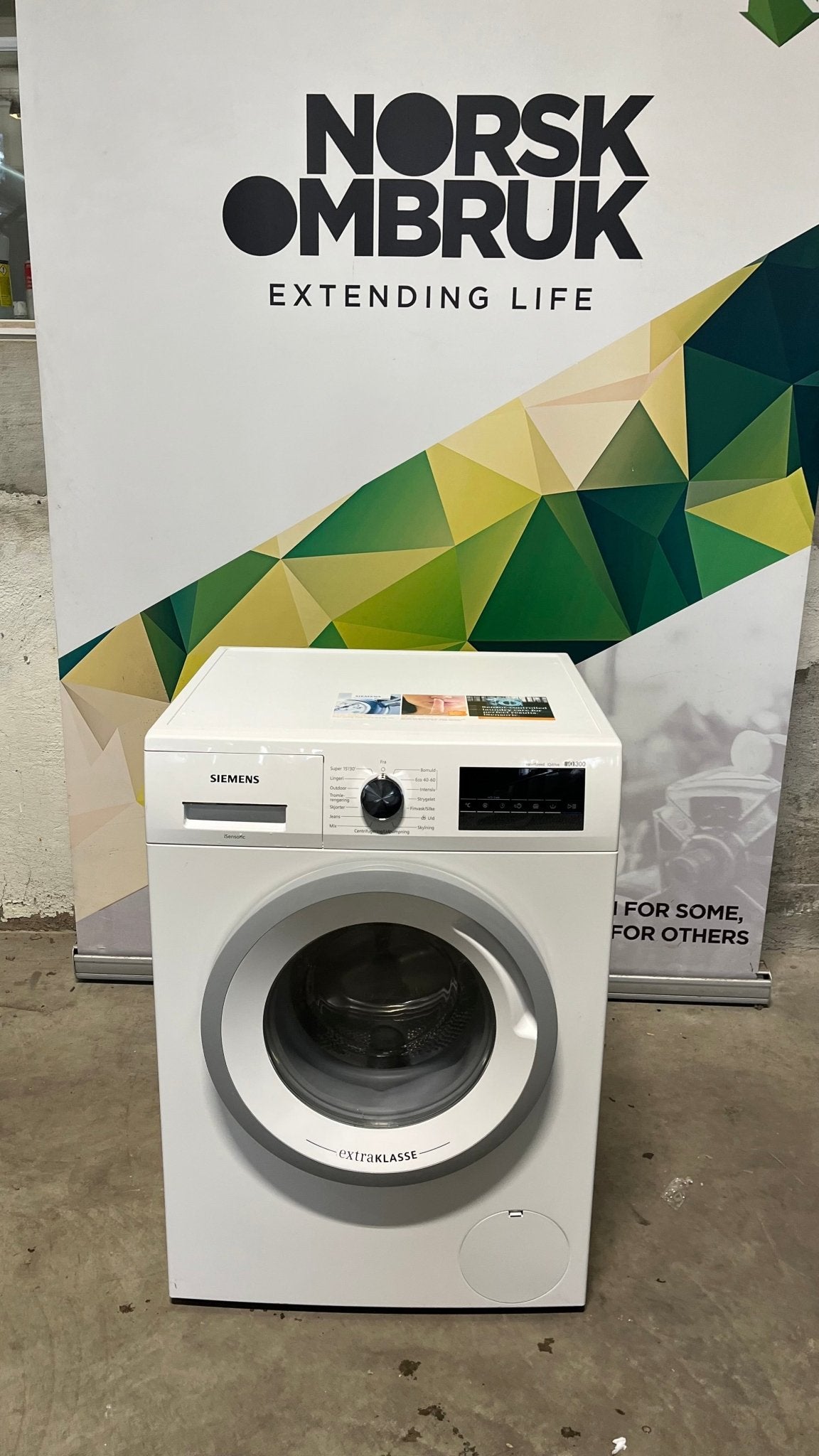 Siemens vaskemaskin WM12N2O2DN Vaskemaskin - Norskombruk.no